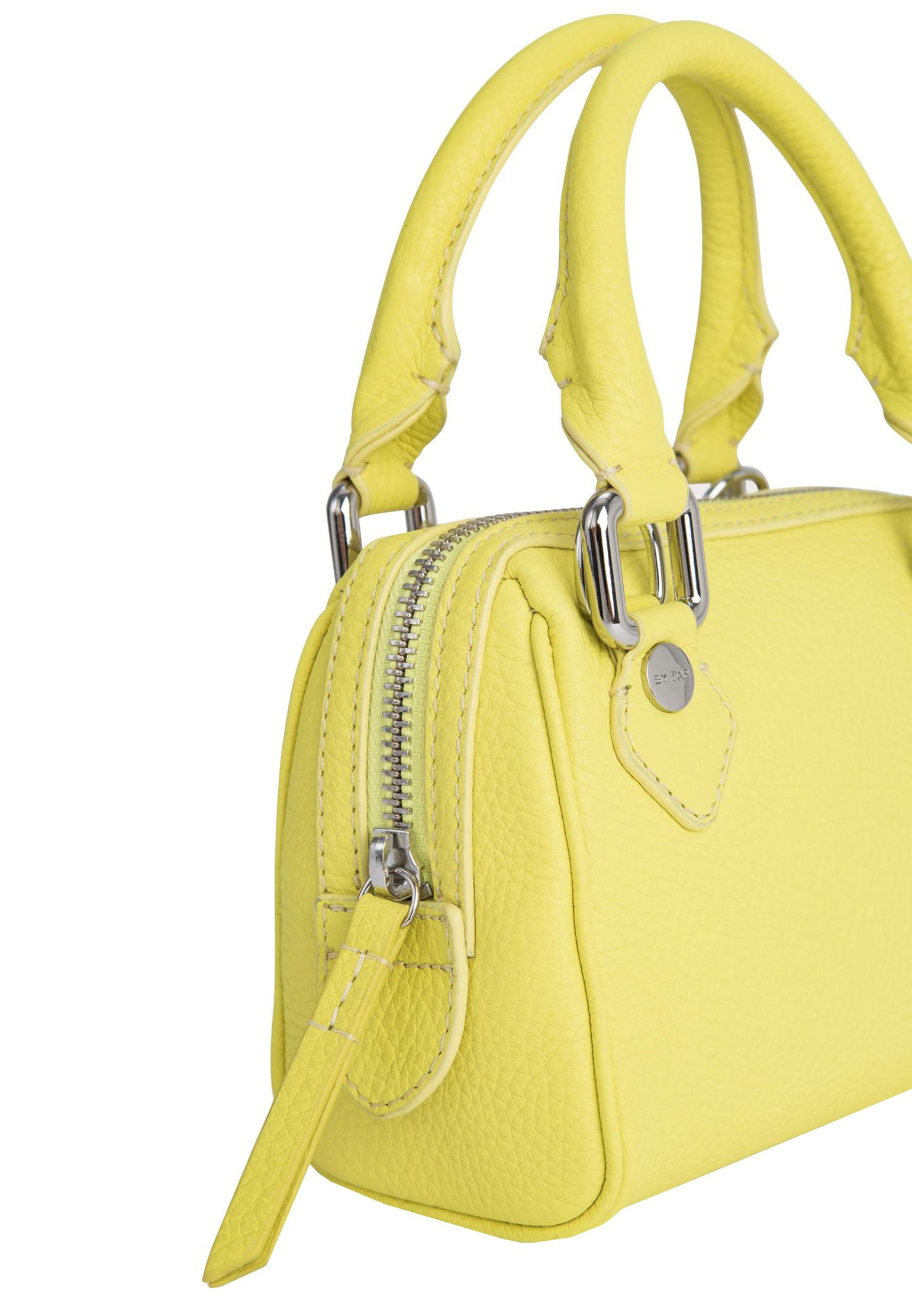 Top handle BY FAR Color: yellow (Code: 595) in online store Allure