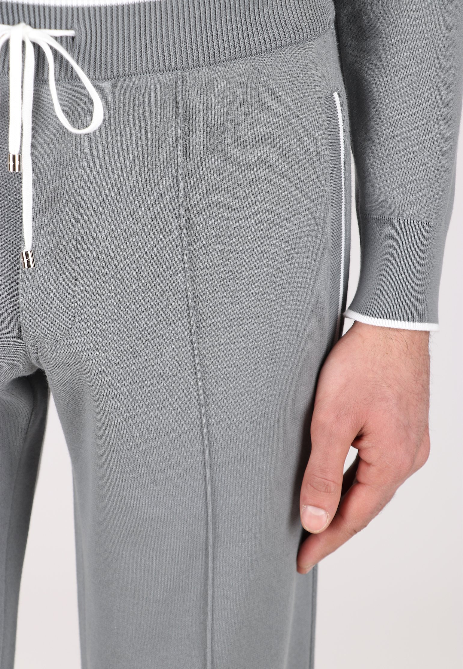 Jogging suit STEFANO RICCI Color: light grey (Code: 322) in online store Allure