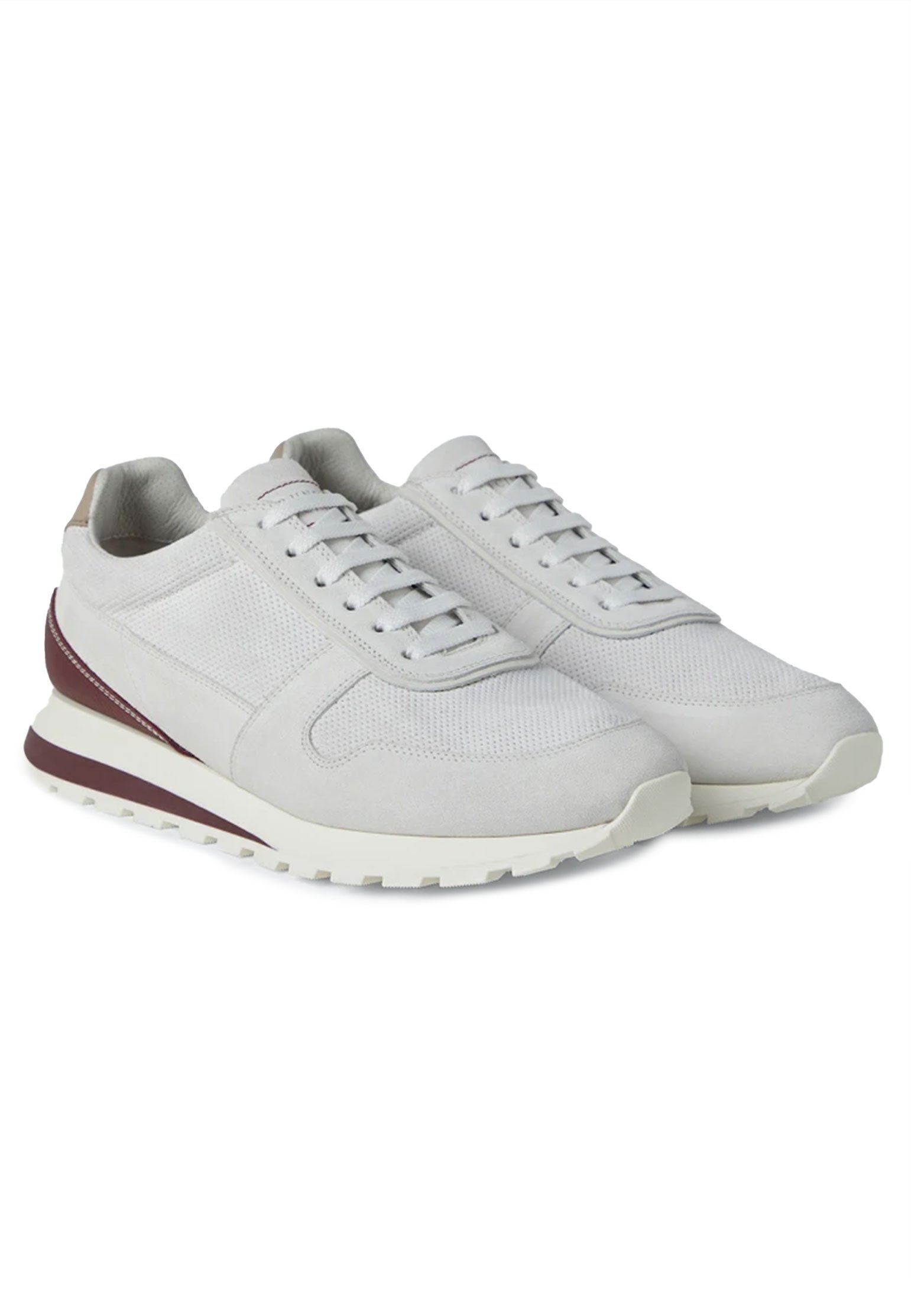 Sneakers BRUNELLO CUCINELLI Color: white (Code: 3485) in online store Allure
