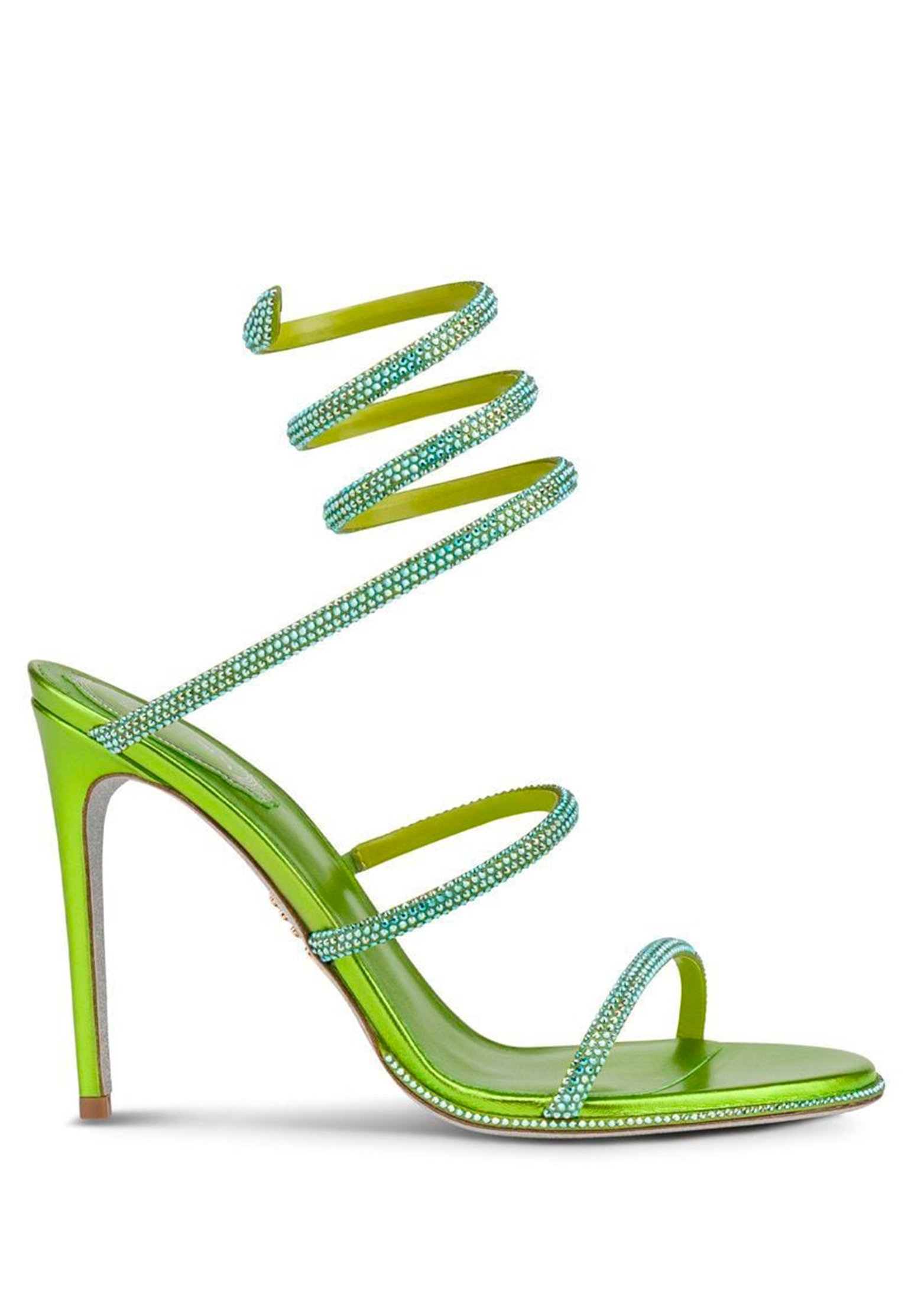 Shoes RENE CAOVILLA Color: green (Code: 2374) in online store Allure