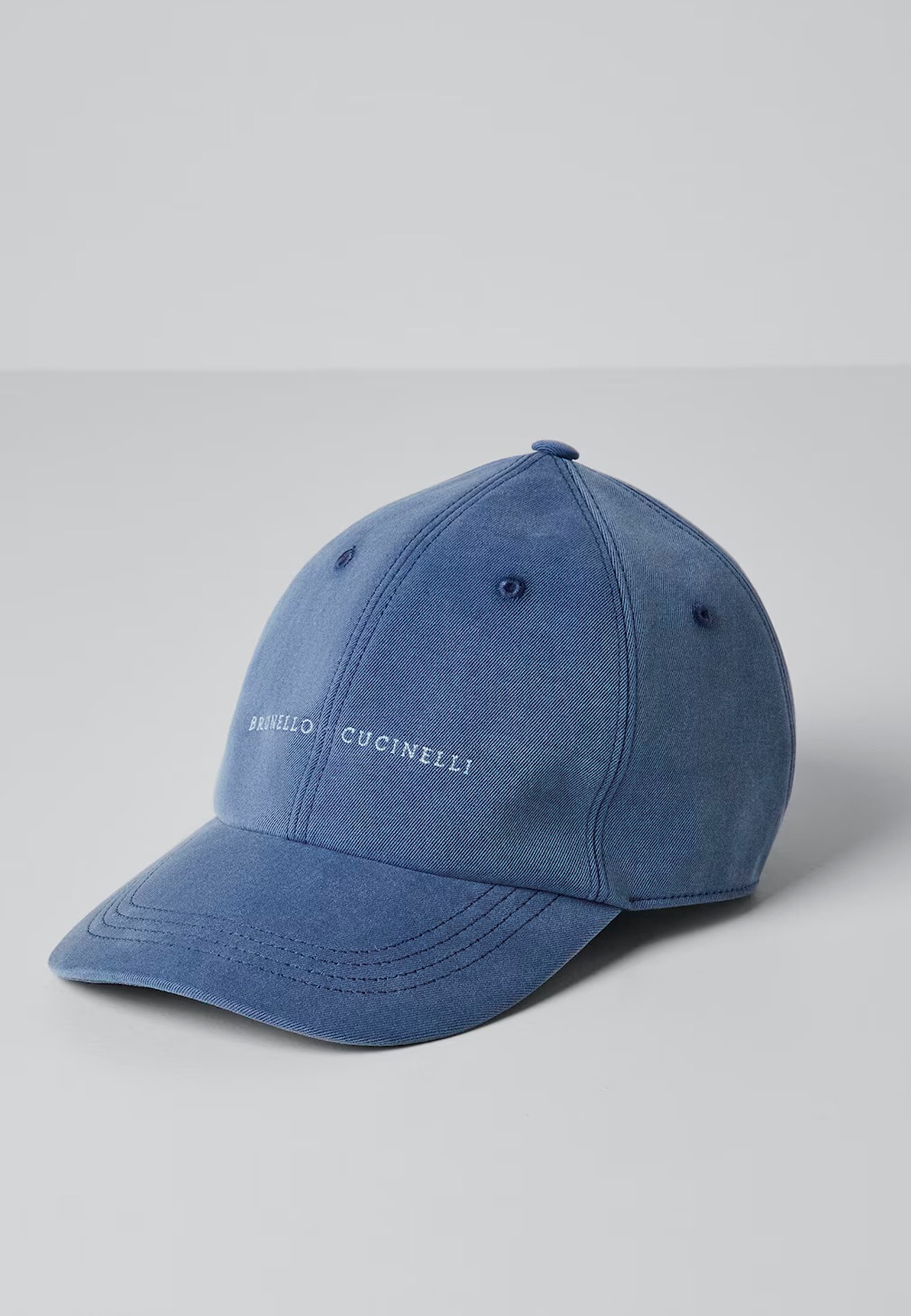 Bonnet BRUNELLO CUCINELLI Color: blue (Code: 1520) in online store Allure
