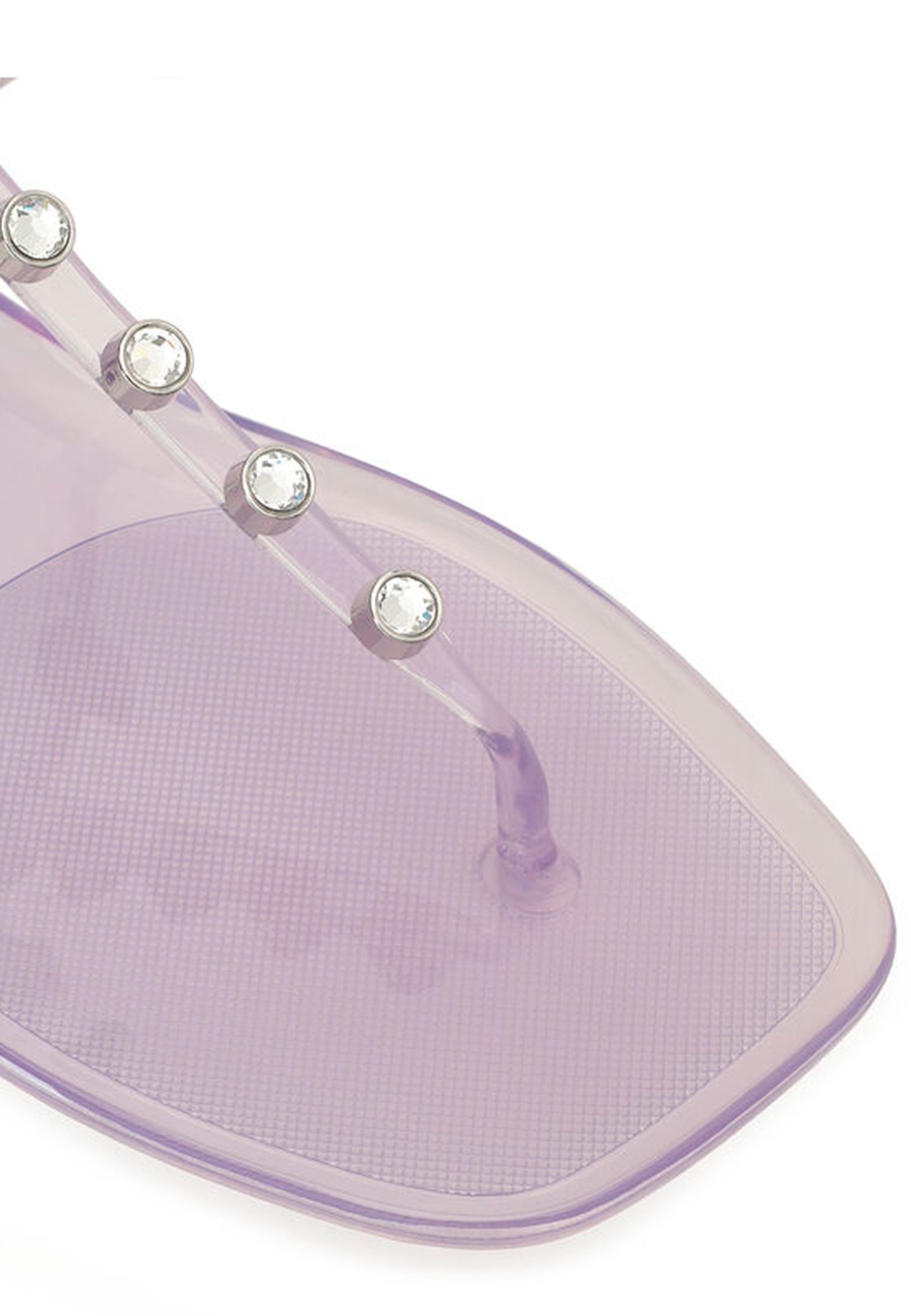 Flat SERGIO ROSSI Color: lavender (Code: 1875) in online store Allure