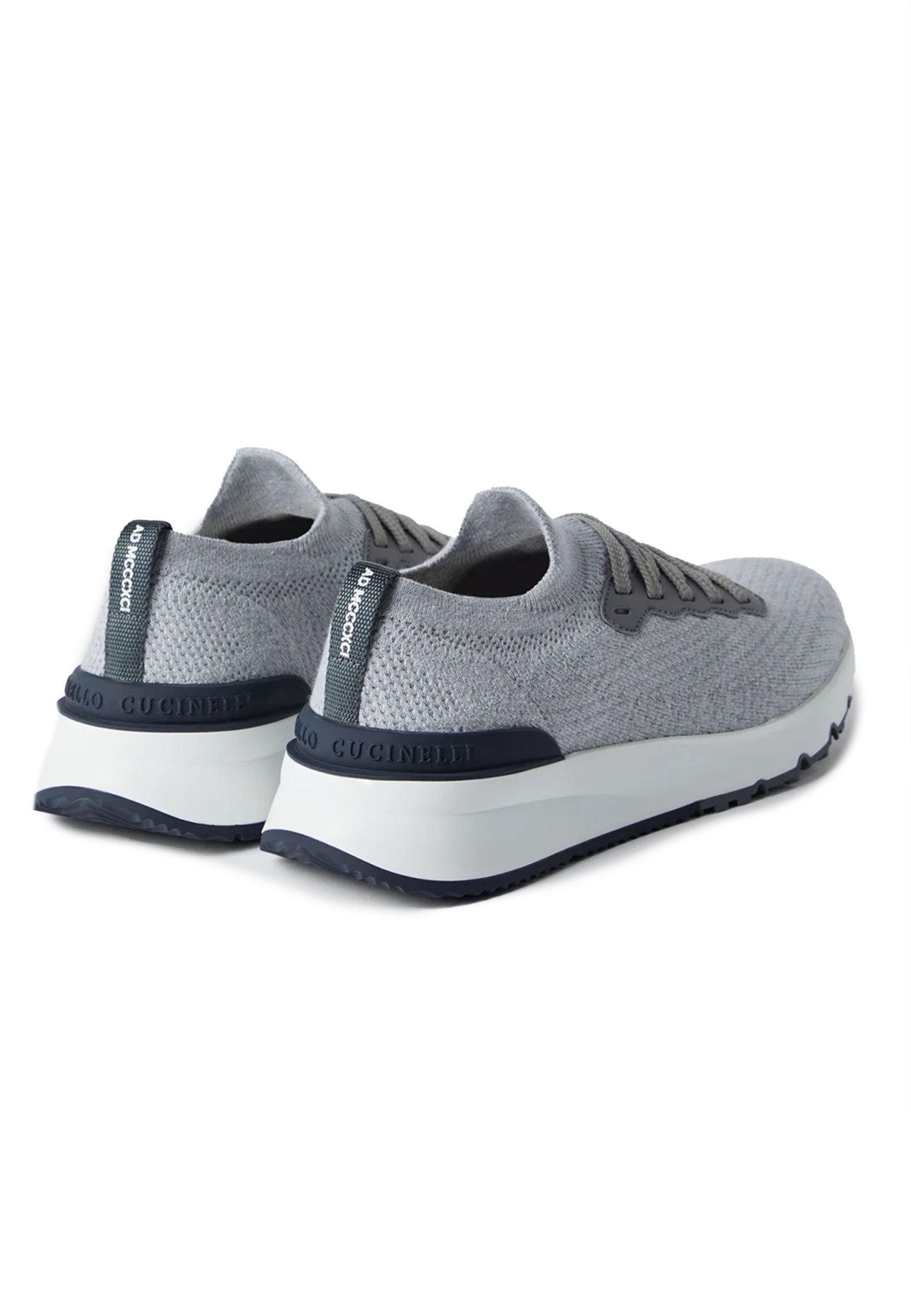 Sneakers BRUNELLO CUCINELLI Color: grey (Code: 3488) in online store Allure