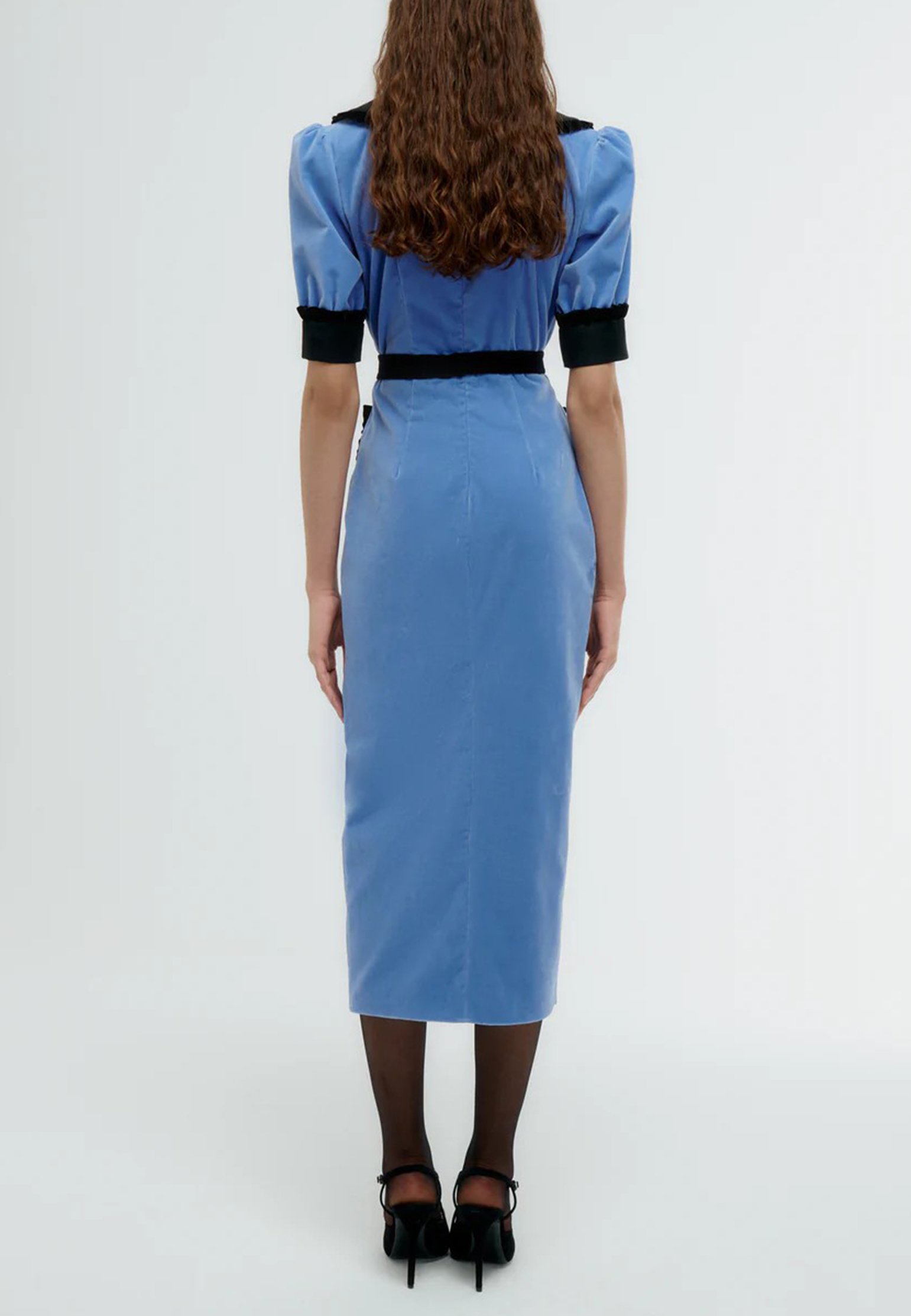 Dress ALESSANDRA RICH Color: light blue (Code: 818) in online store Allure