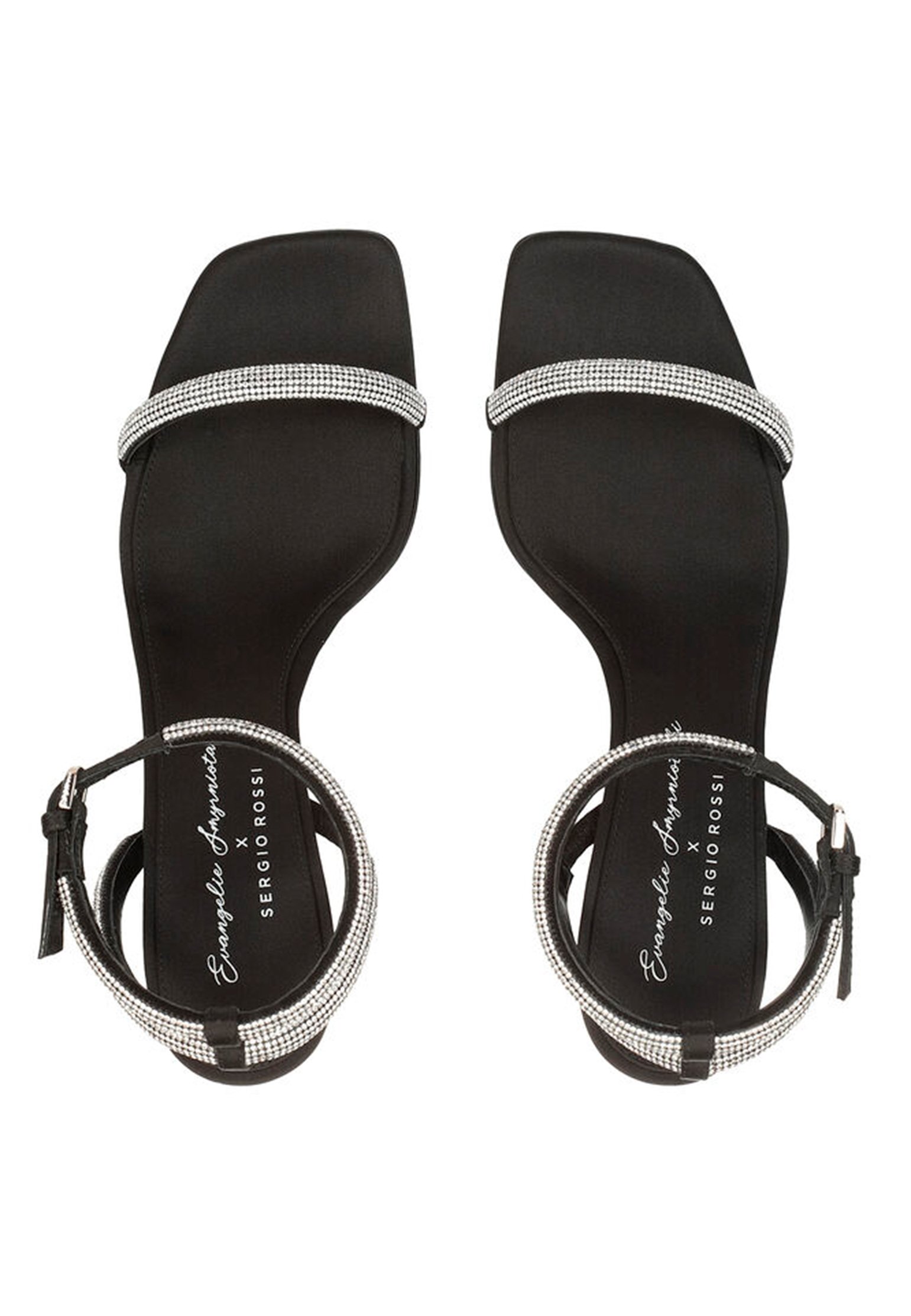 Sandal SERGIO ROSSI Color: black (Code: 1872) in online store Allure