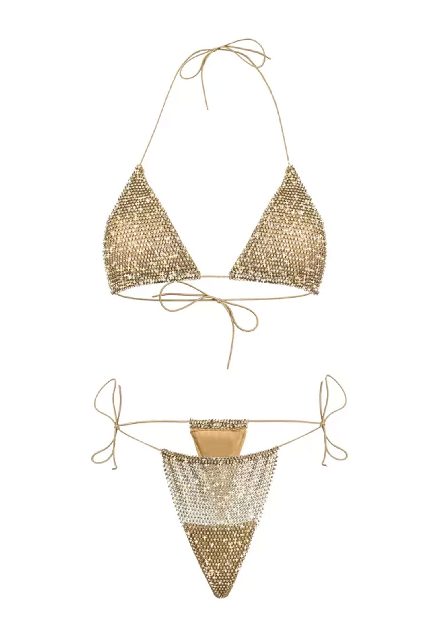 Bikini set SANTA BRANDS Color: gold (Code: 2239) in online store Allure