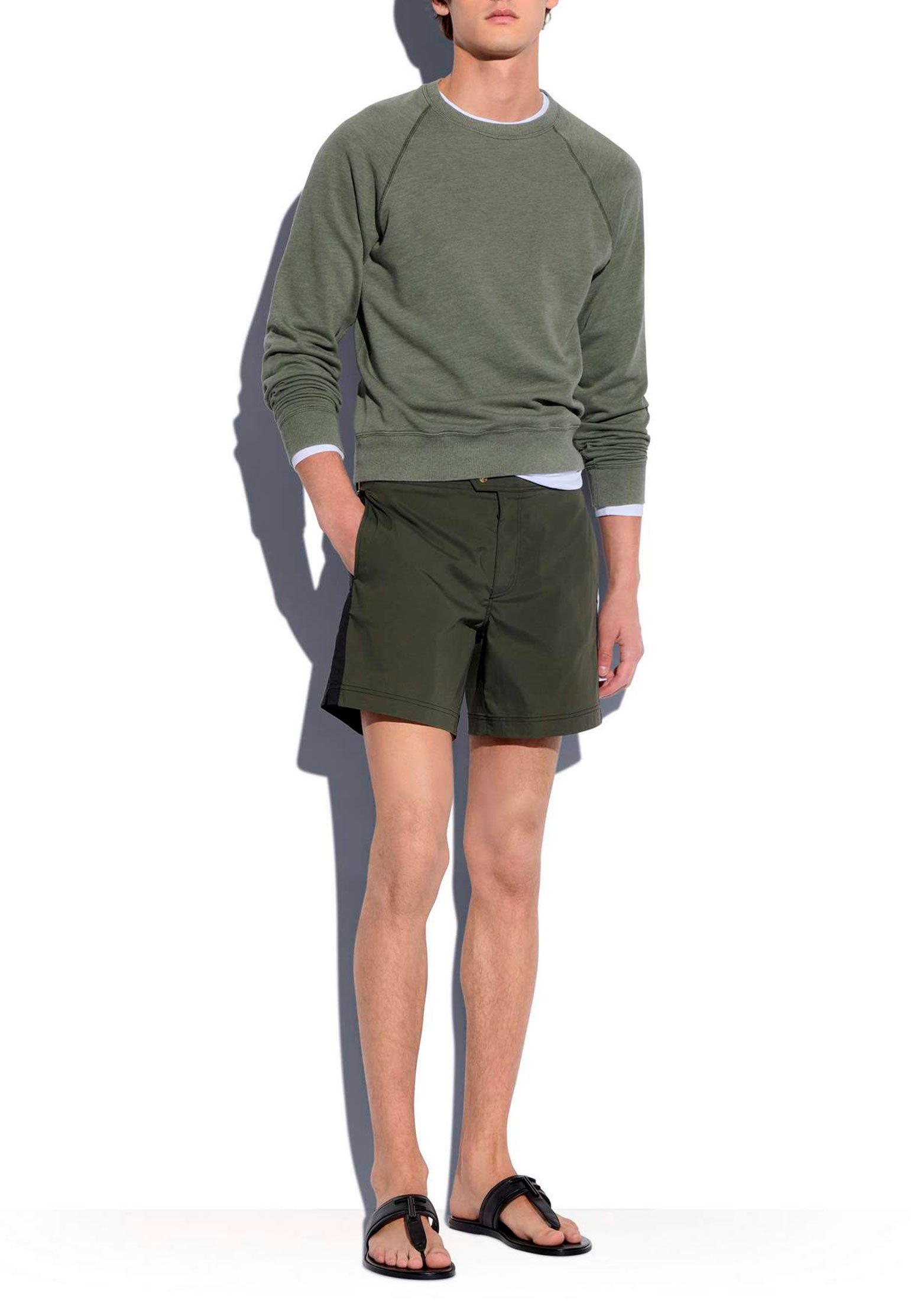 Beachwear TOM FORD Color: khaki (Code: 1161) in online store Allure