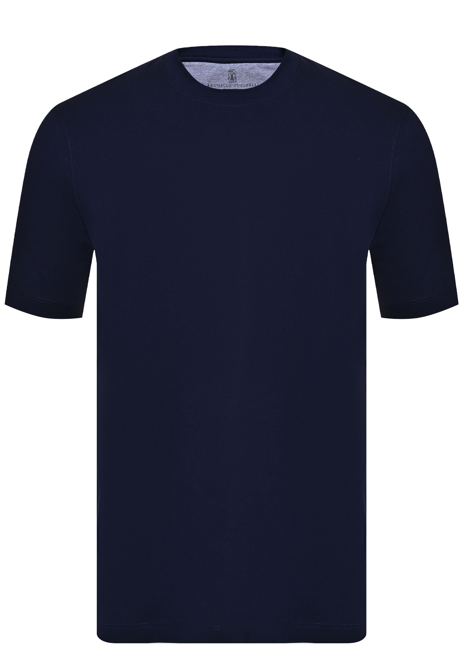 T-Shirt BRUNELLO CUCINELLI Color: blue (Code: 766) in online store Allure
