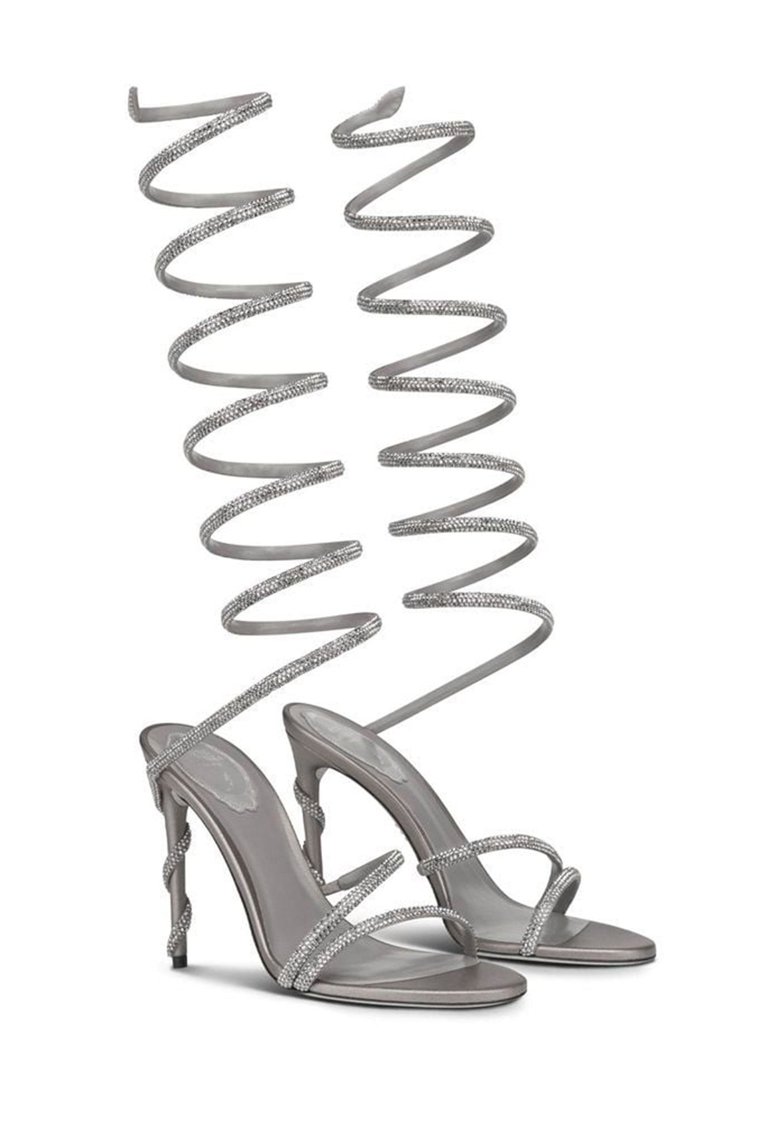 Shoes RENE CAOVILLA Color: grey (Code: 2379) in online store Allure