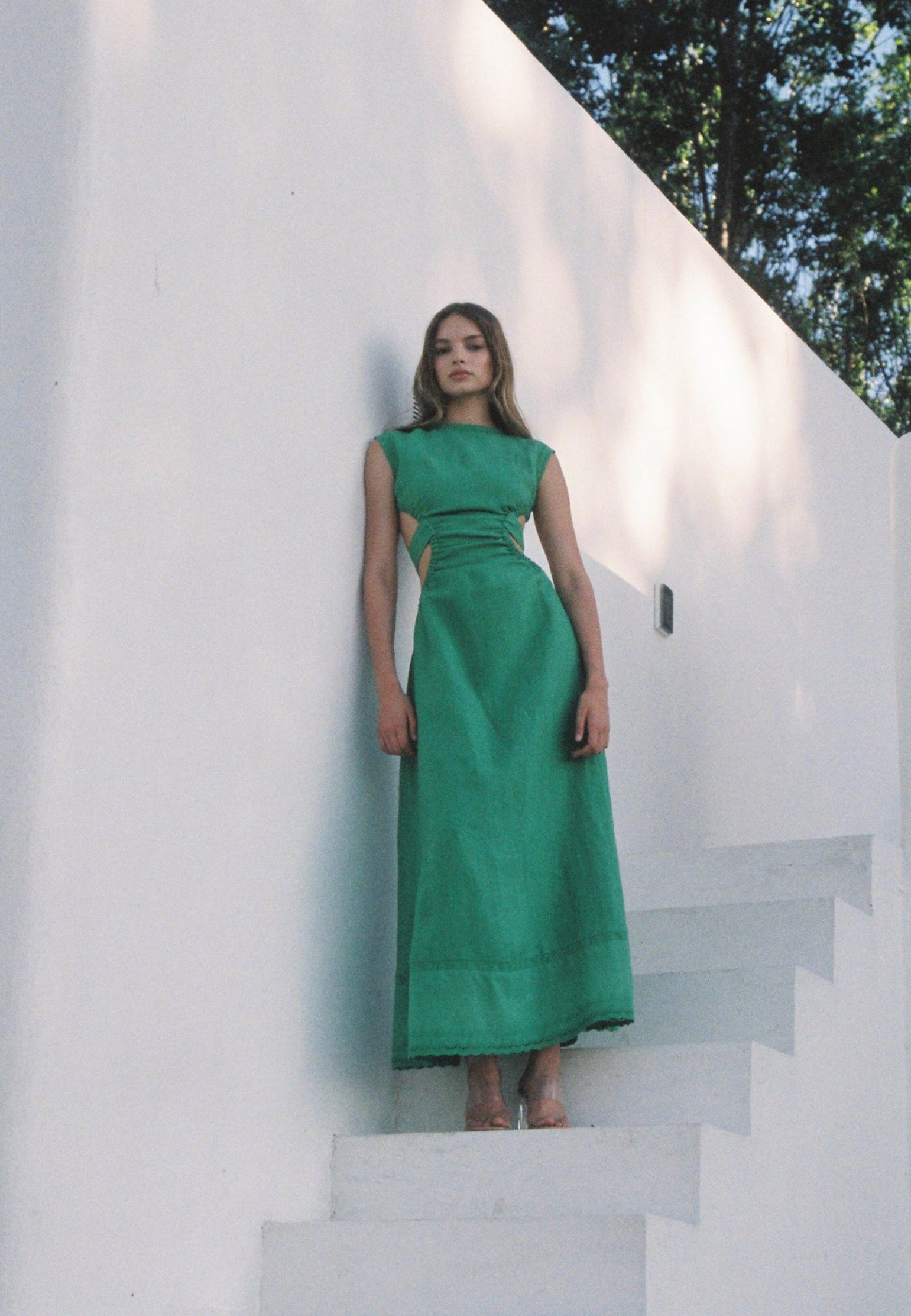 Dress MAIA BERGMAN Color: mint (Code: 2250) in online store Allure