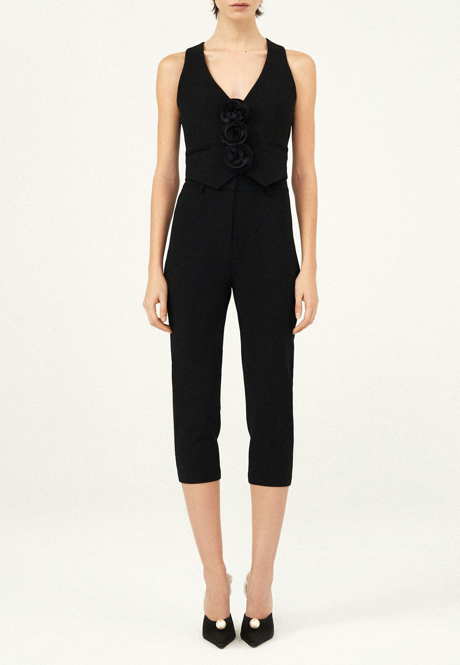 Vest MAGDA BUTRYM Color: black (Code: 2775) in online store Allure