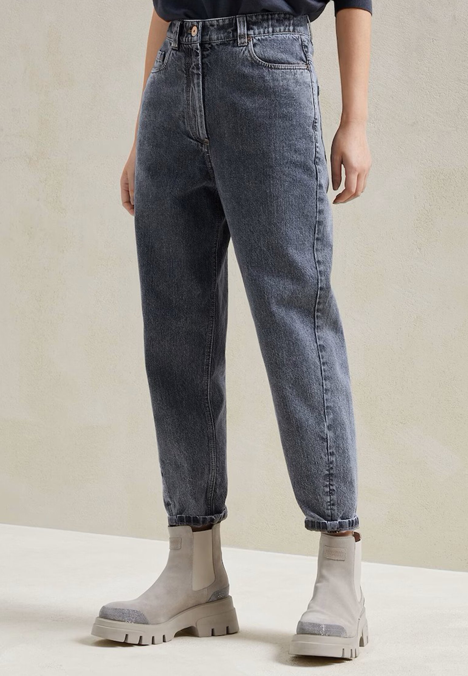 Jeans BRUNELLO CUCINELLI Color: blue (Code: 175) in online store Allure