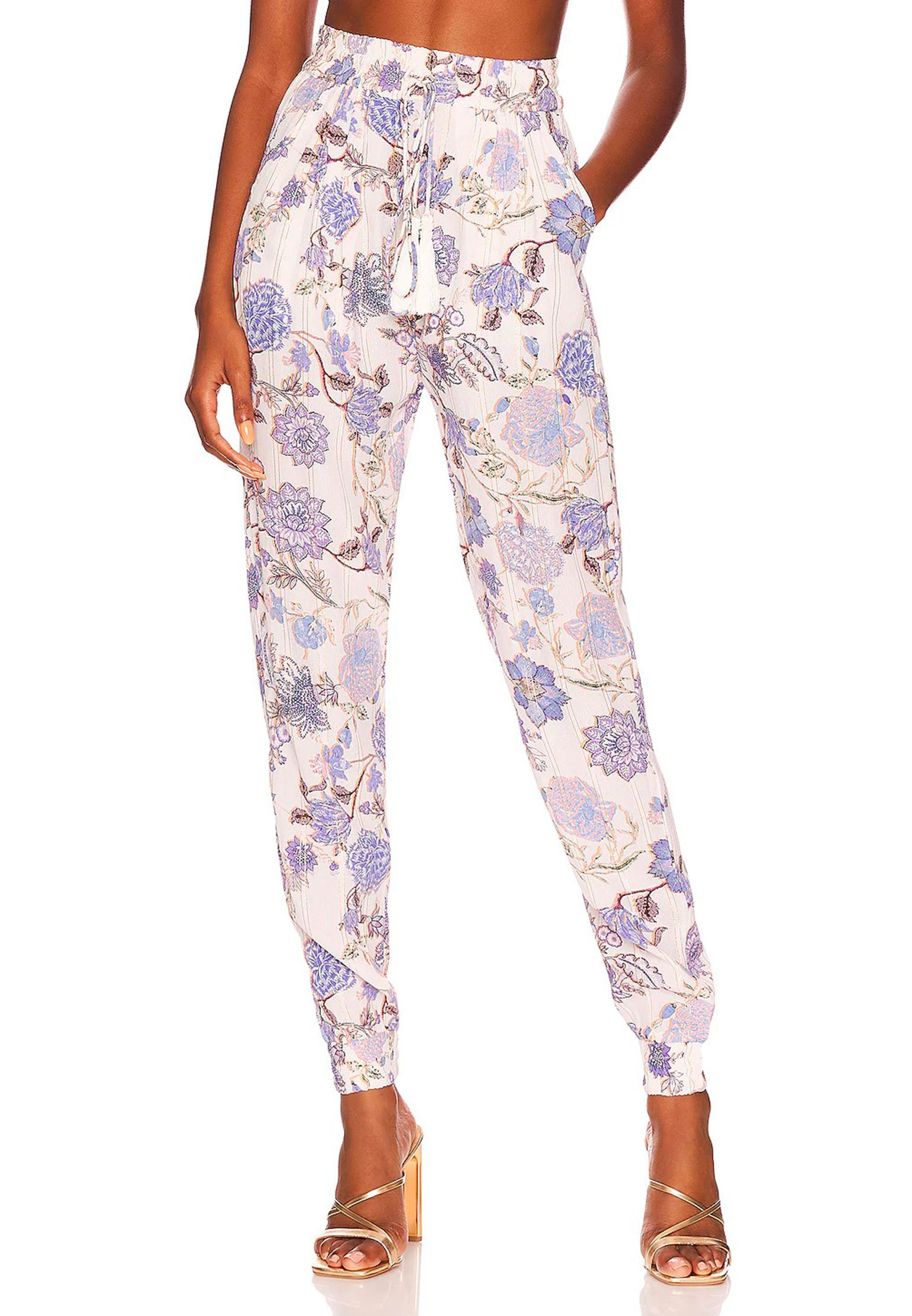 Pants HEMANT&NANDITA Color: lilas (Code: 1118) in online store Allure