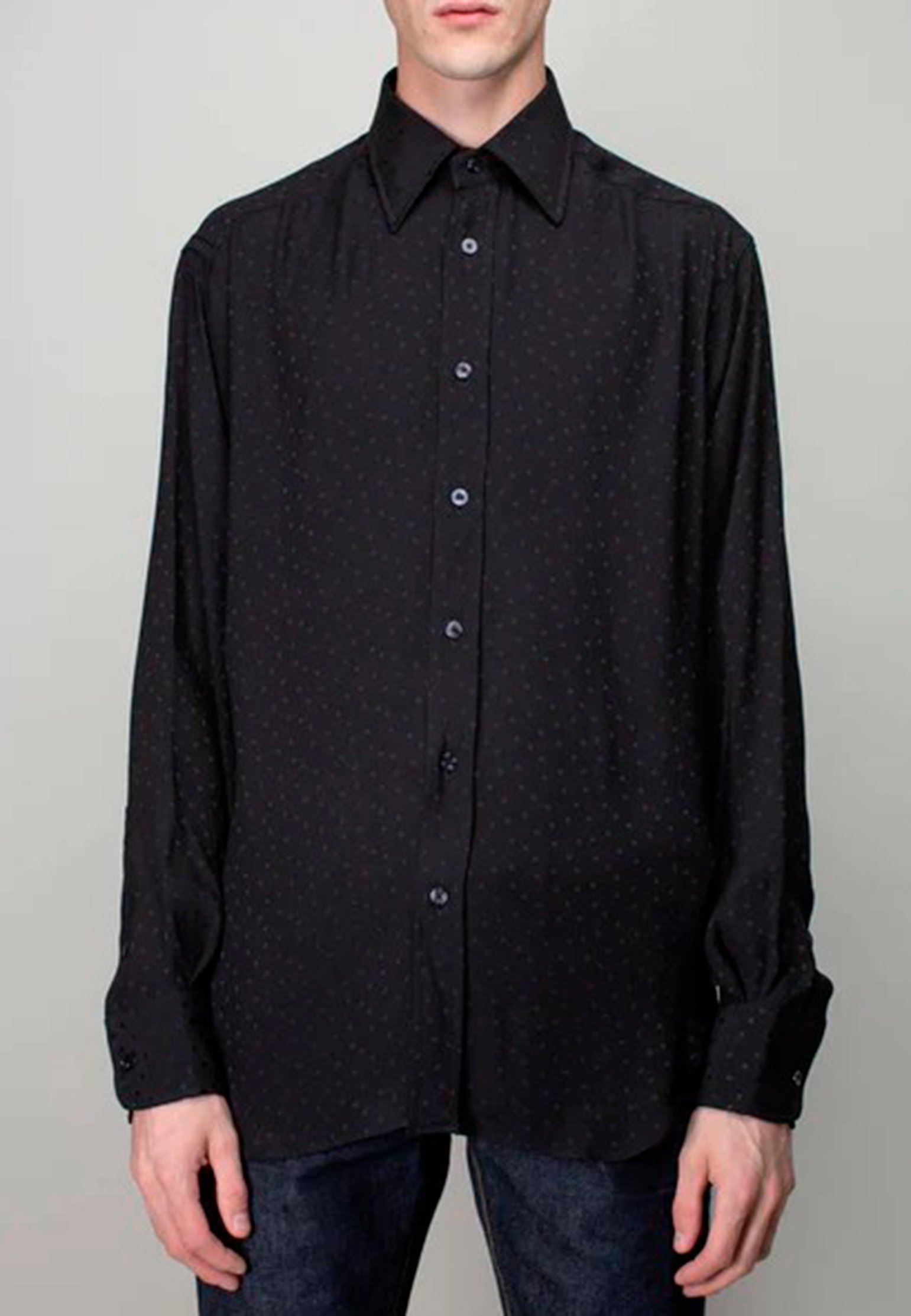 Shirt TOM FORD Color: black (Code: 1421) in online store Allure