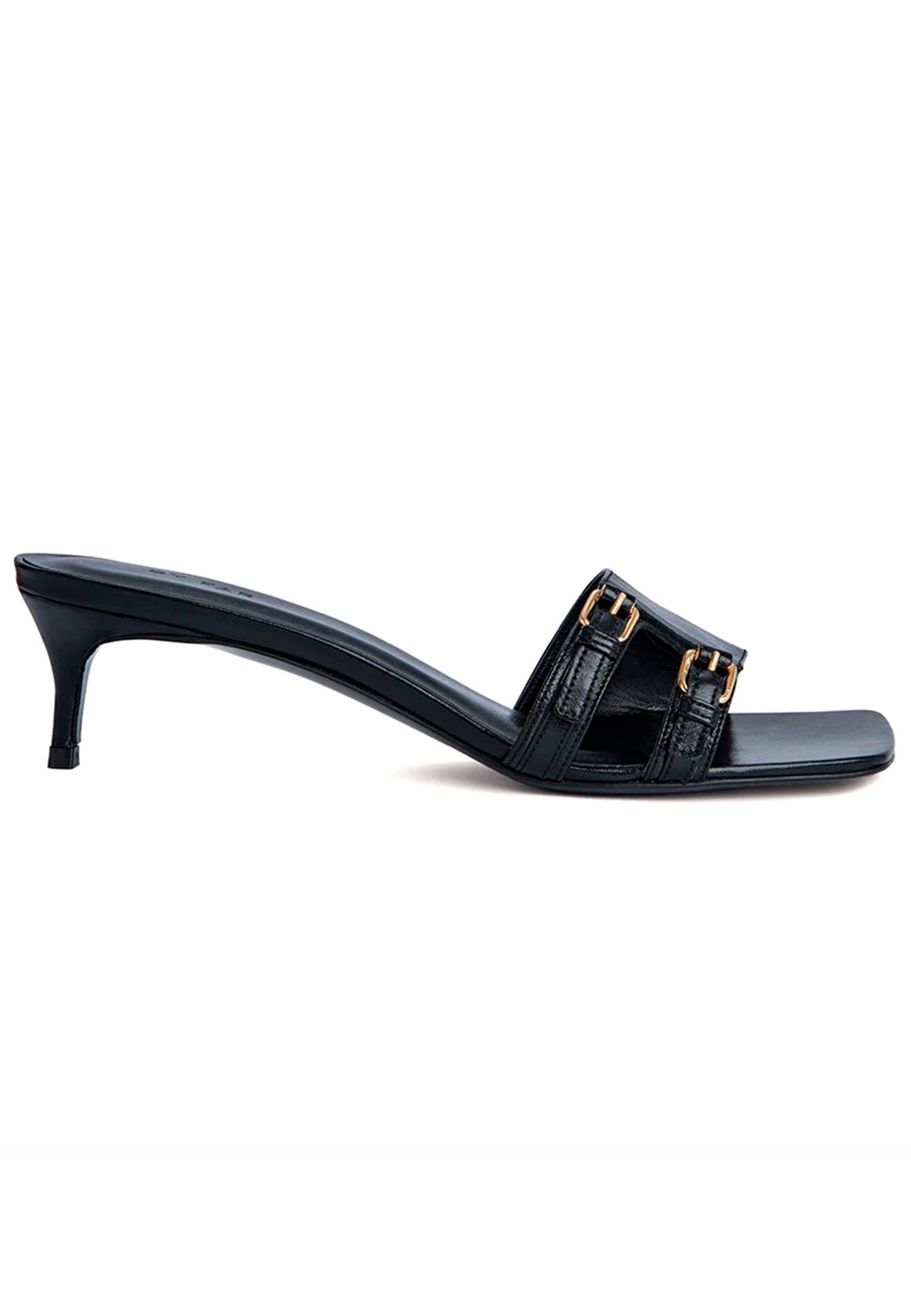 Mules BY FAR Color: black (Code: 589) in online store Allure