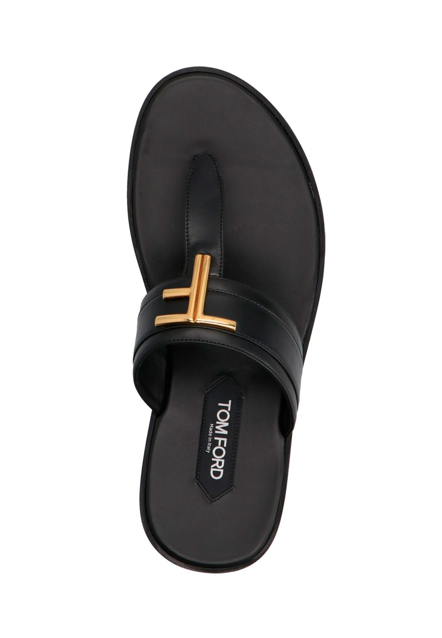 Sandals TOM FORD Color: black (Code: 1061) in online store Allure