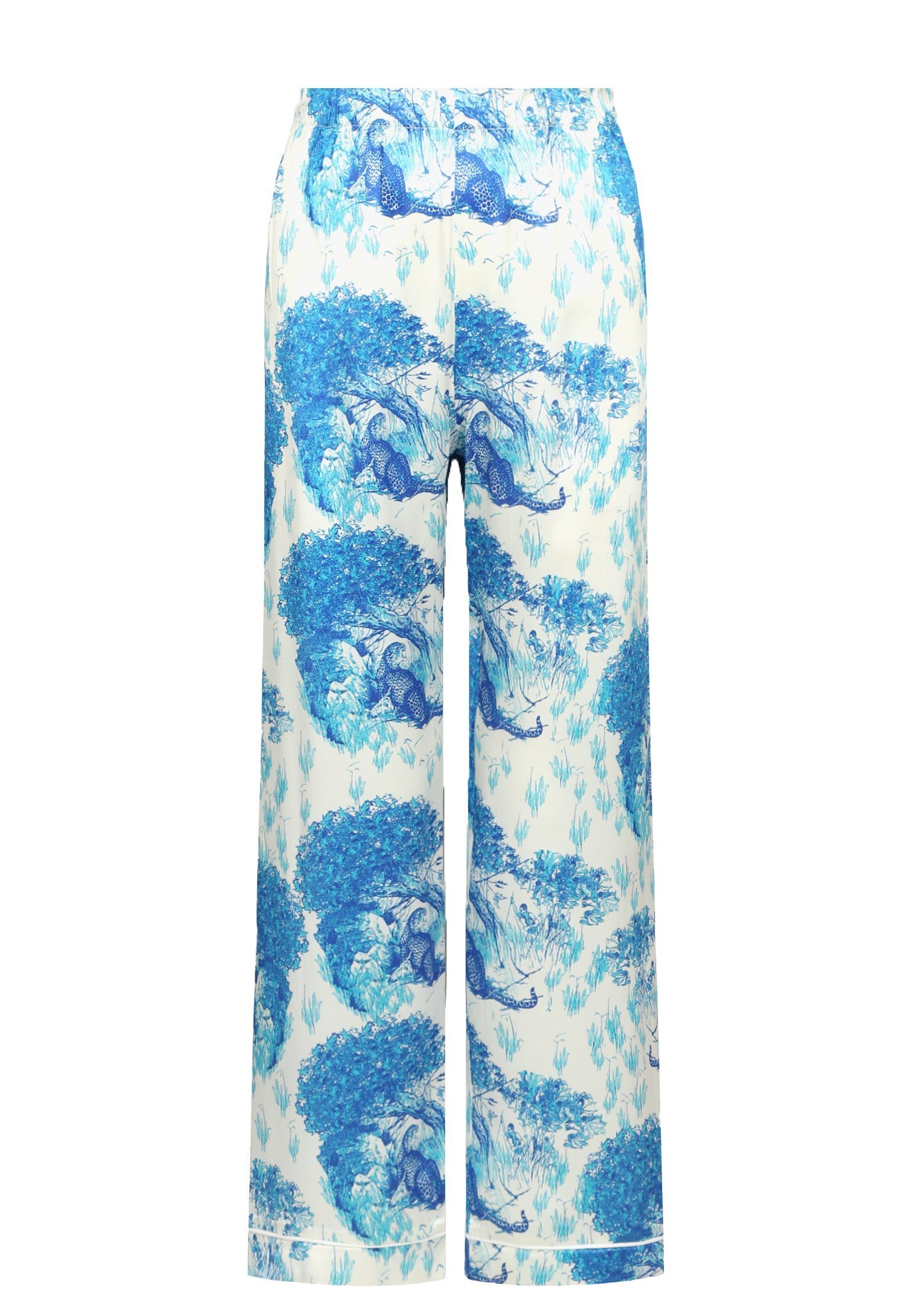 Trousers ALESSA Color: blue (Code: 3264) in online store Allure
