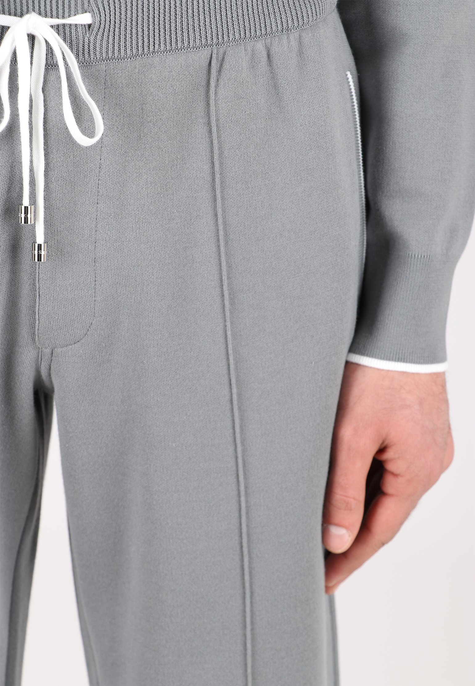 Jogging suit STEFANO RICCI Color: light grey (Code: 326) in online store Allure