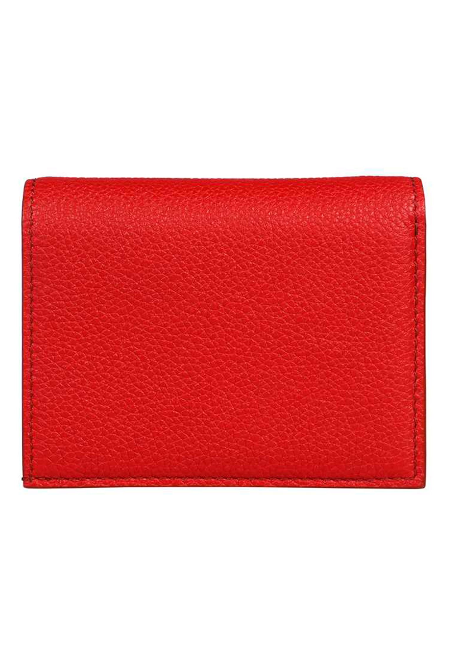 Mini wallet TOM FORD Color: red (Code: 1096) in online store Allure