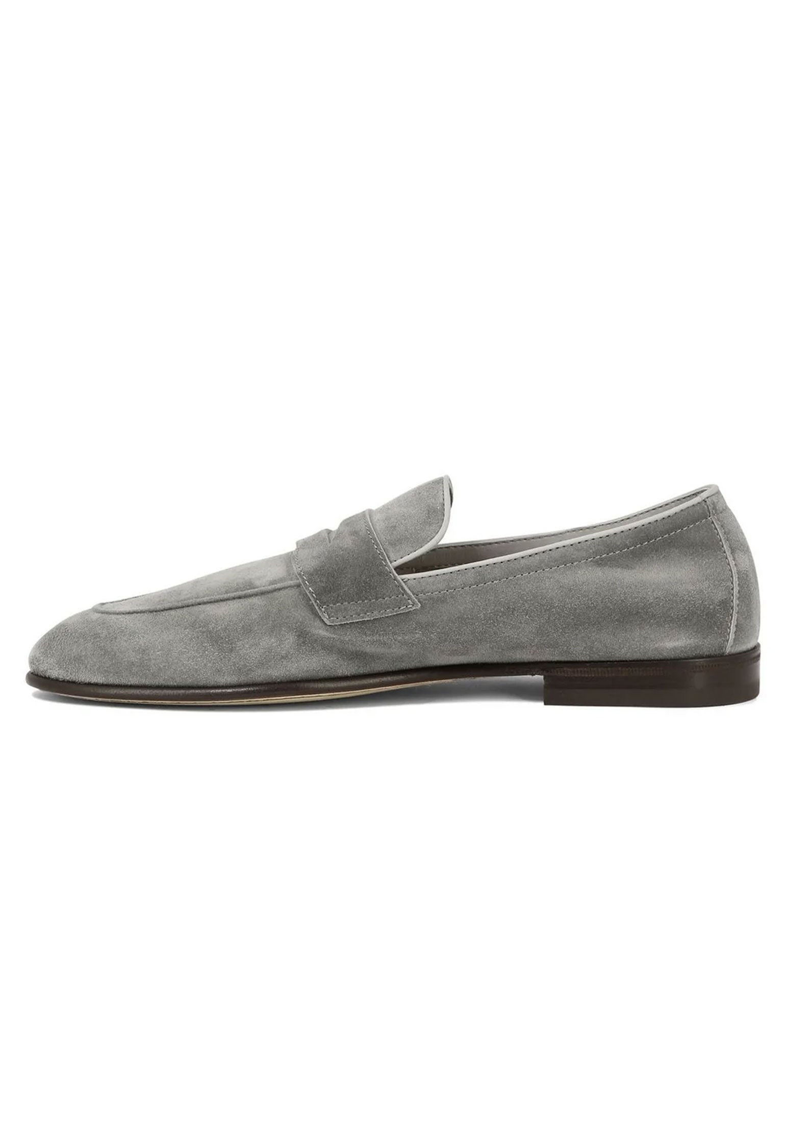 Loafers BRUNELLO CUCINELLI Color: grey (Code: 3484) in online store Allure