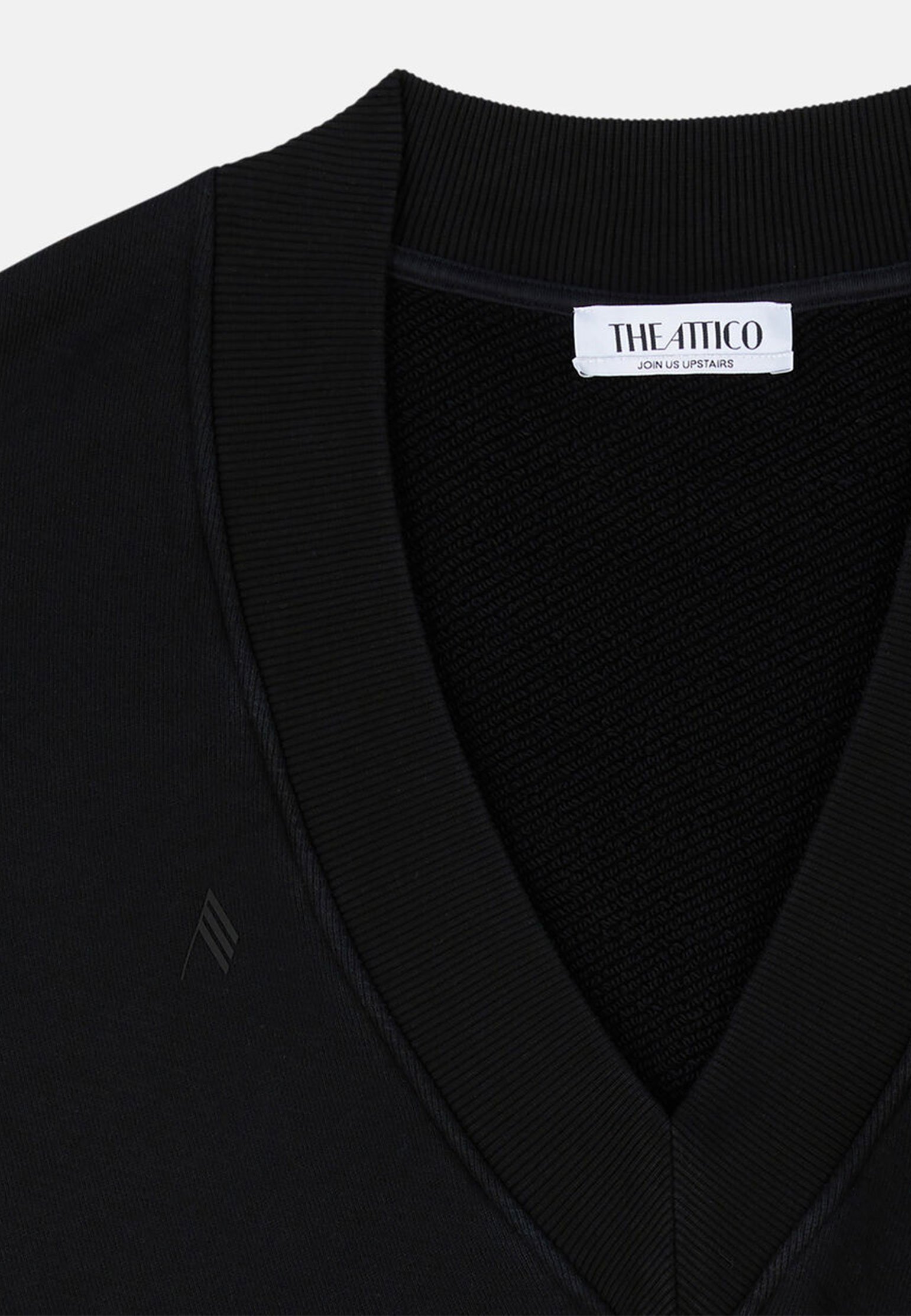 Sweatshirt THE ATTICO Color: black (Code: 3435) in online store Allure