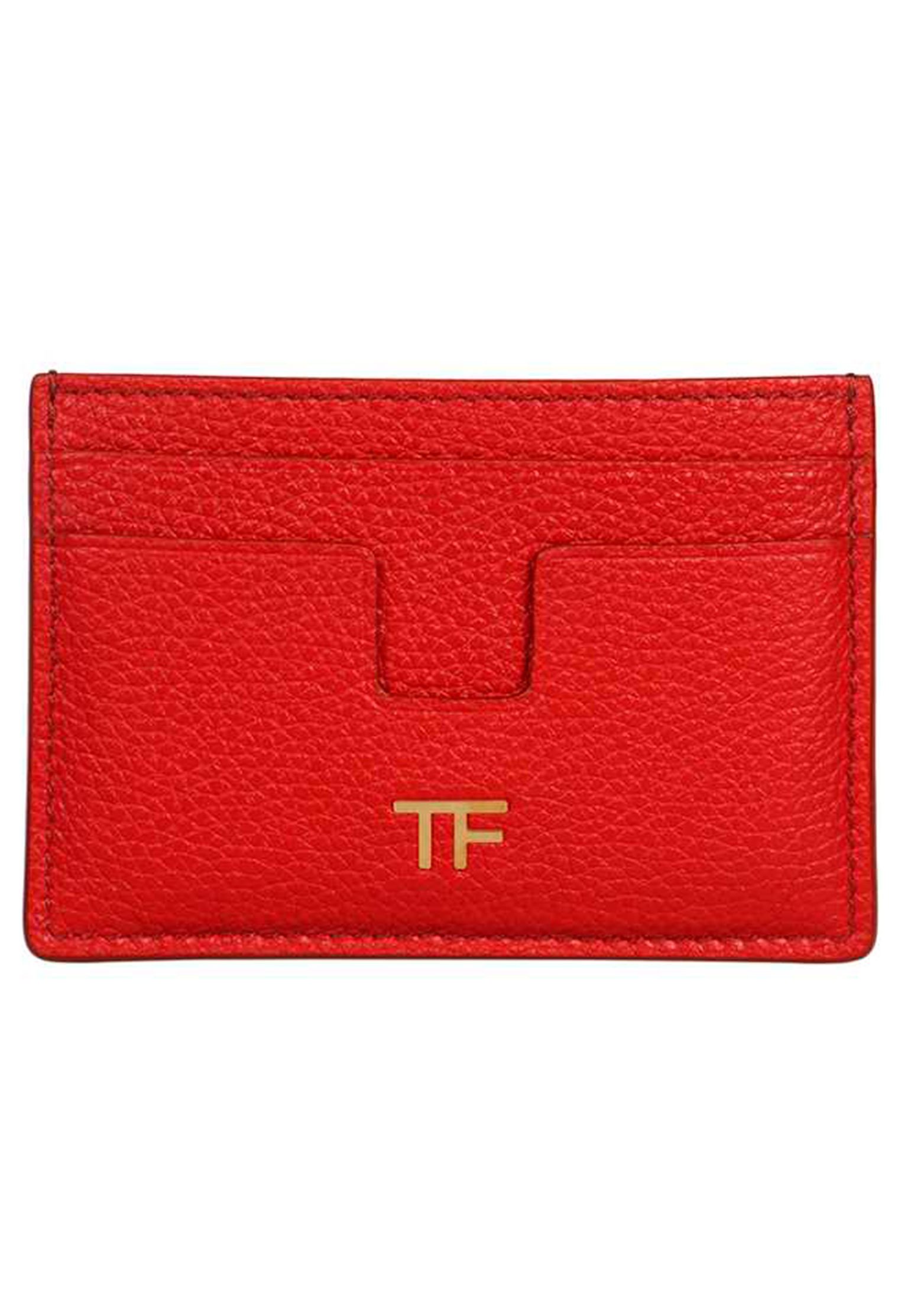 Card Holder TOM FORD Color: red (Code: 1095) in online store Allure