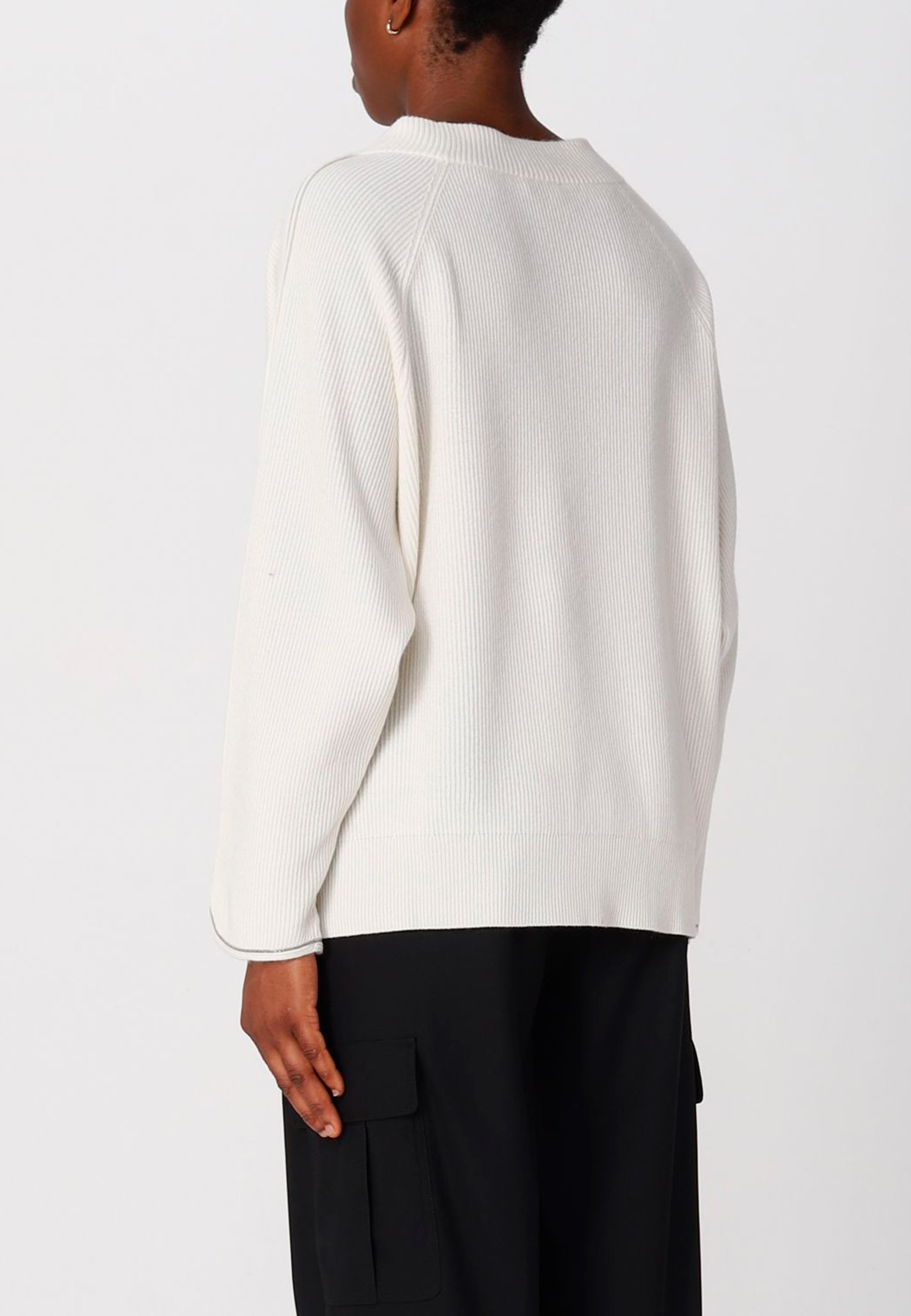 Pullover BRUNELLO CUCINELLI Color: white (Code: 3274) in online store Allure