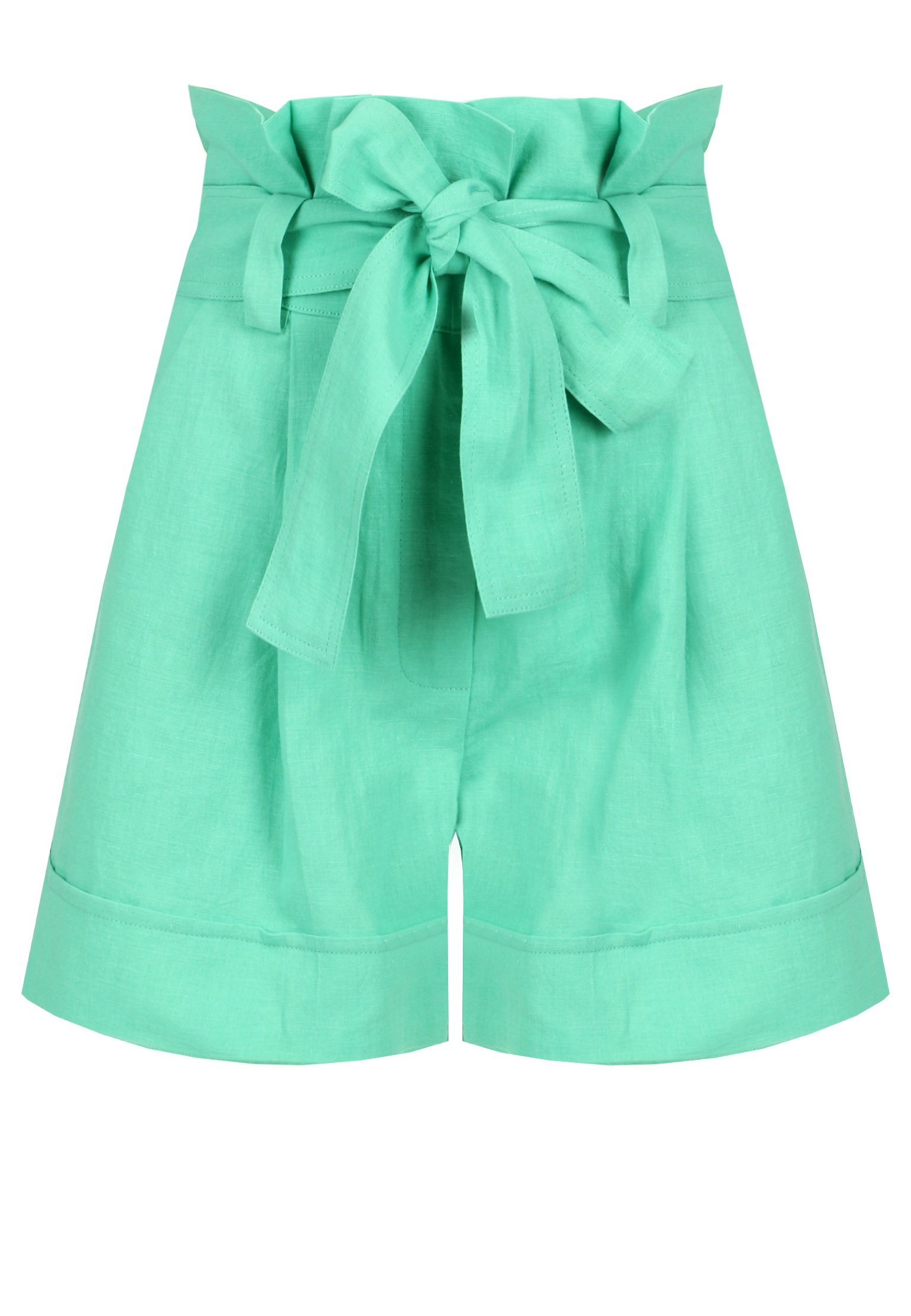 Shorts A MERE CO Color: green (Code: 1015) in online store Allure