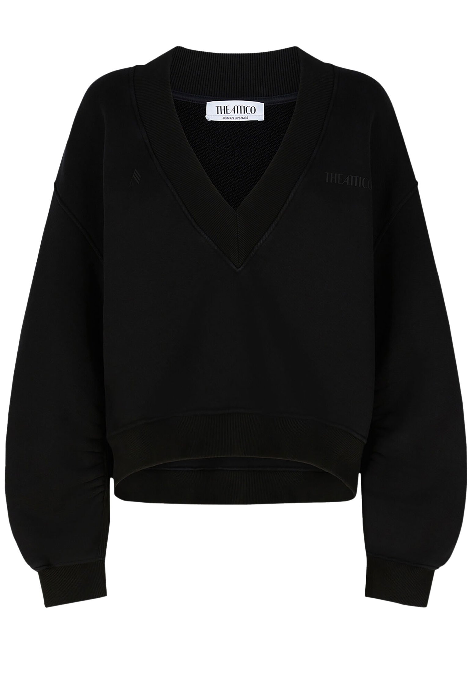 Sweatshirt THE ATTICO Color: black (Code: 3435) in online store Allure