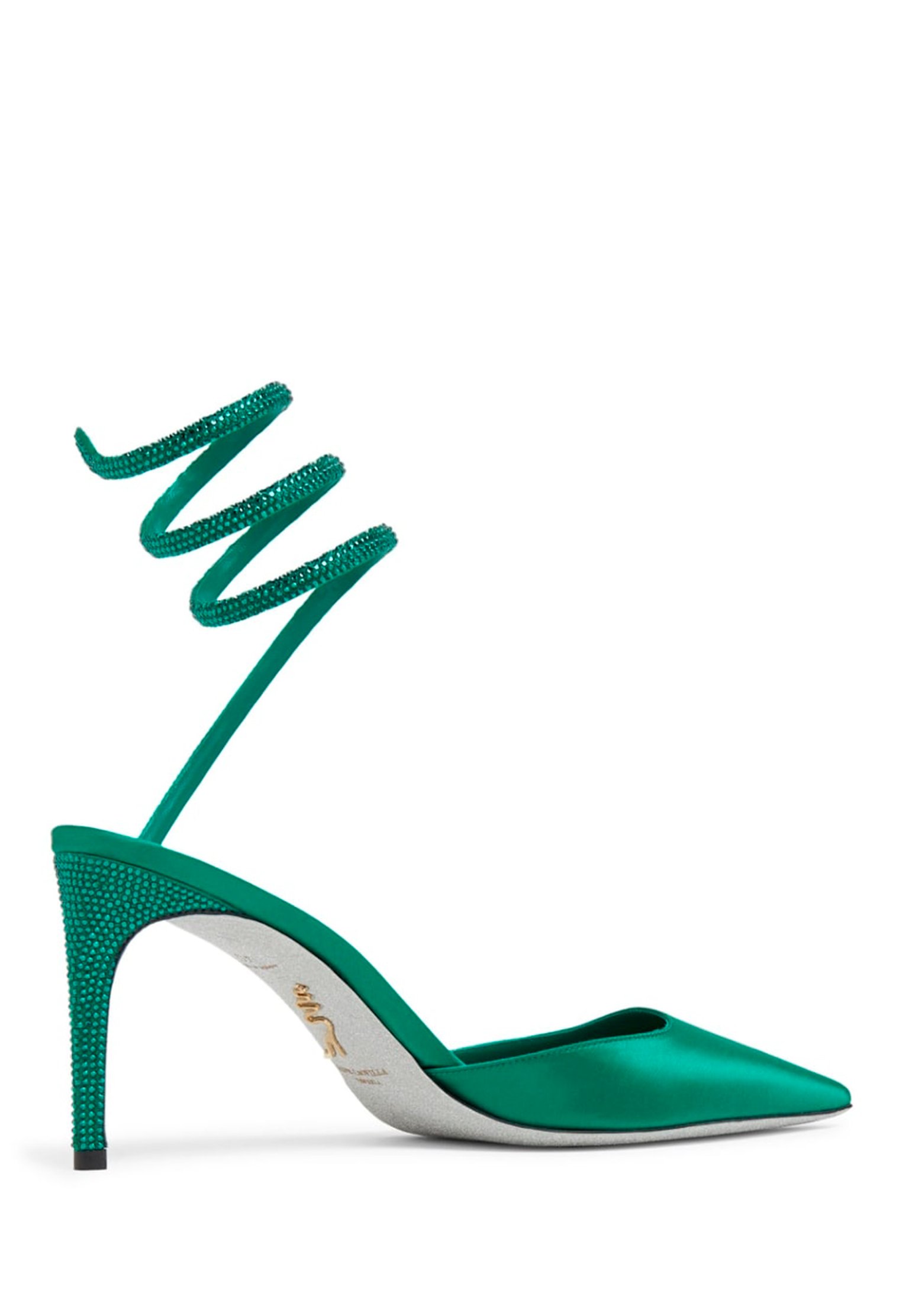 Shoes RENE CAOVILLA Color: green (Code: 2372) in online store Allure