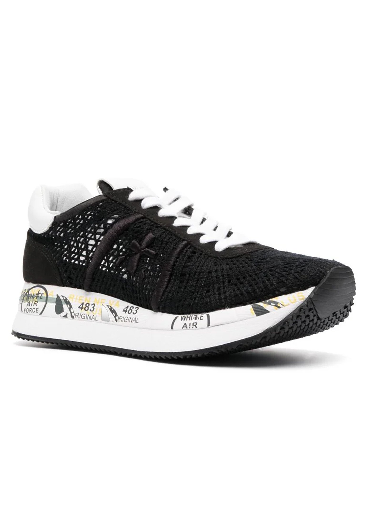 Sneakers PREMIATA Color: black (Code: 4194) in online store Allure
