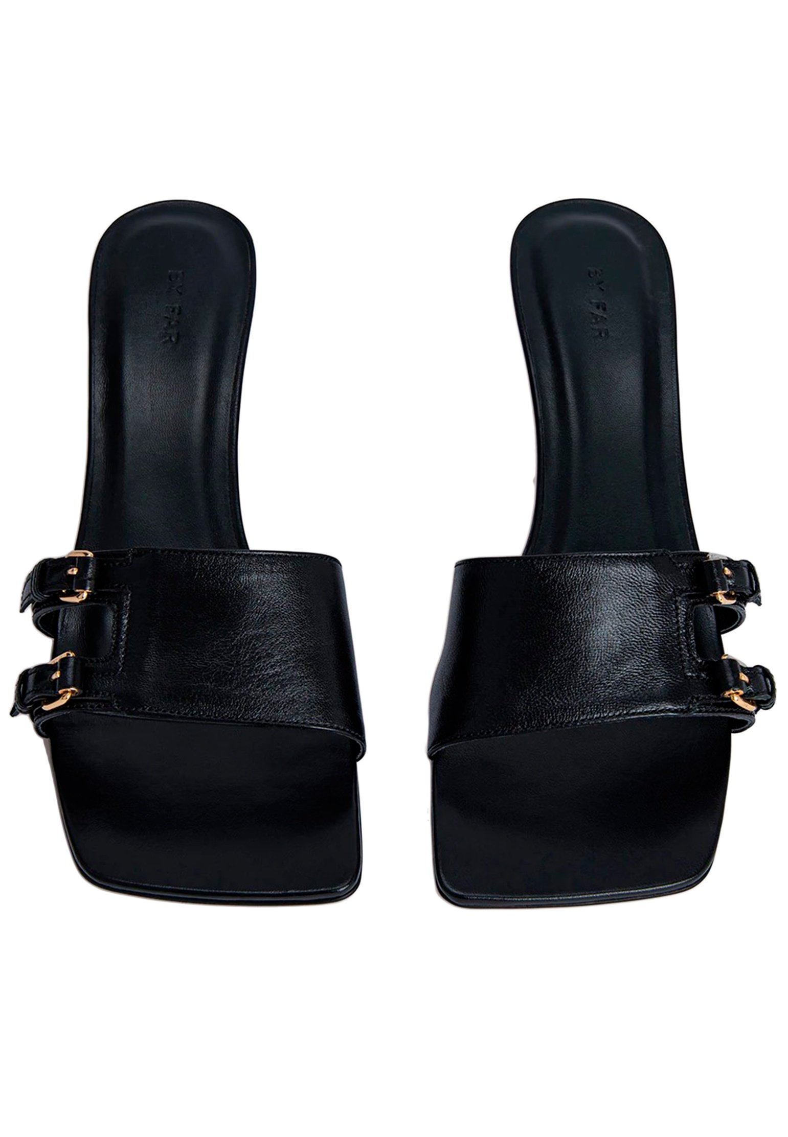Mules BY FAR Color: black (Code: 589) in online store Allure