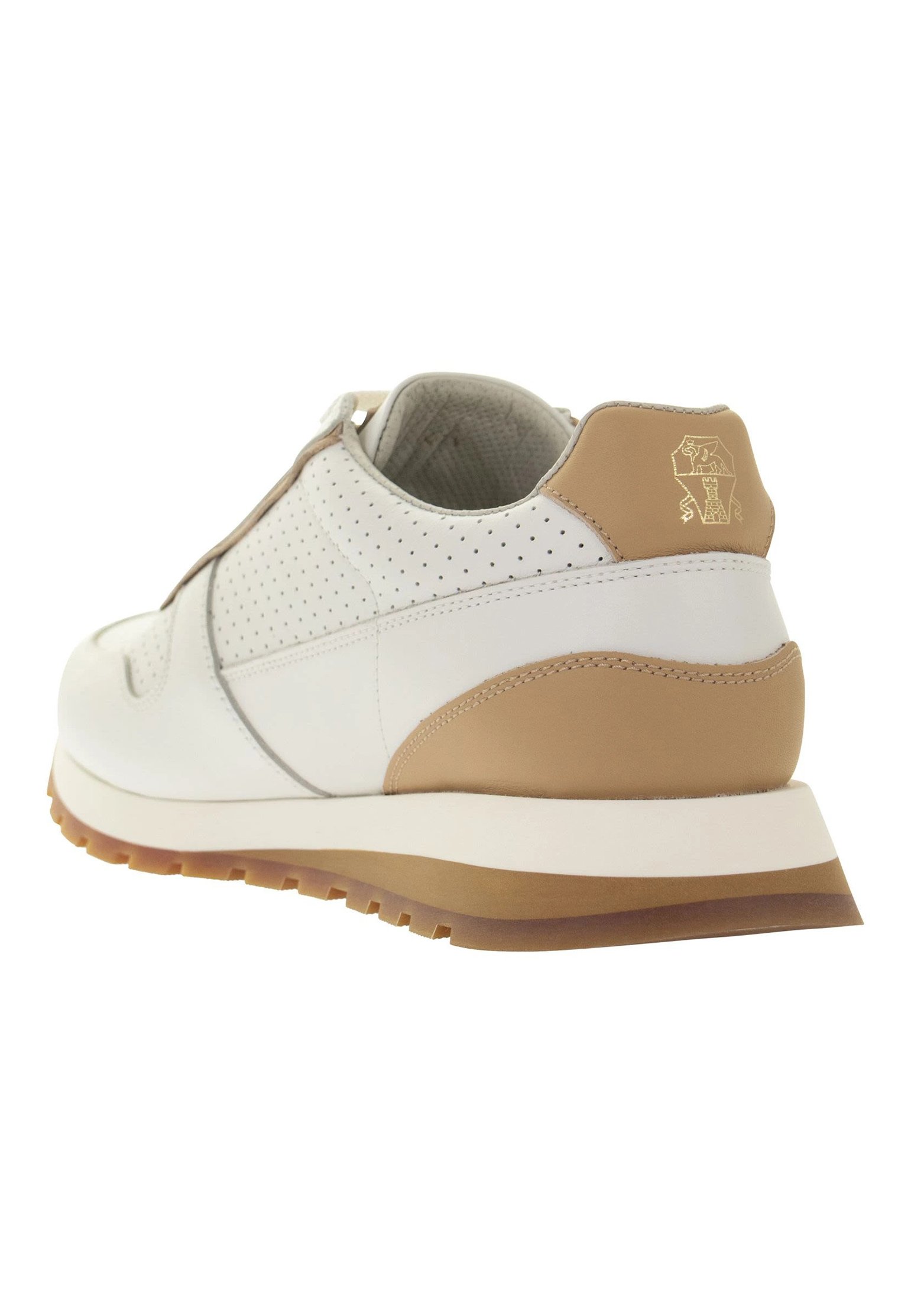 Sneakers BRUNELLO CUCINELLI Color: white (Code: 404) in online store Allure