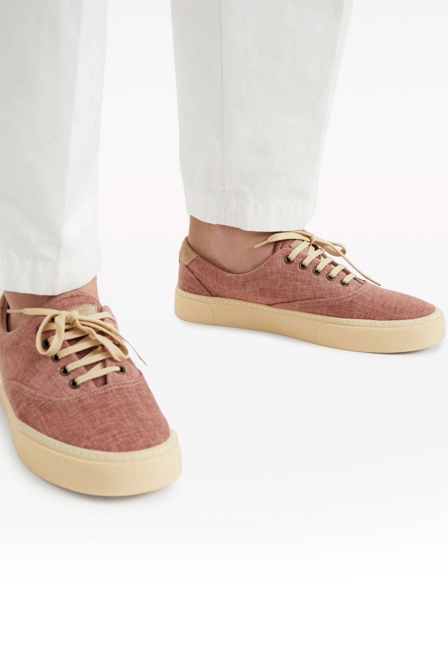 Sneakers BRUNELLO CUCINELLI Color: brown (Code: 3491) in online store Allure