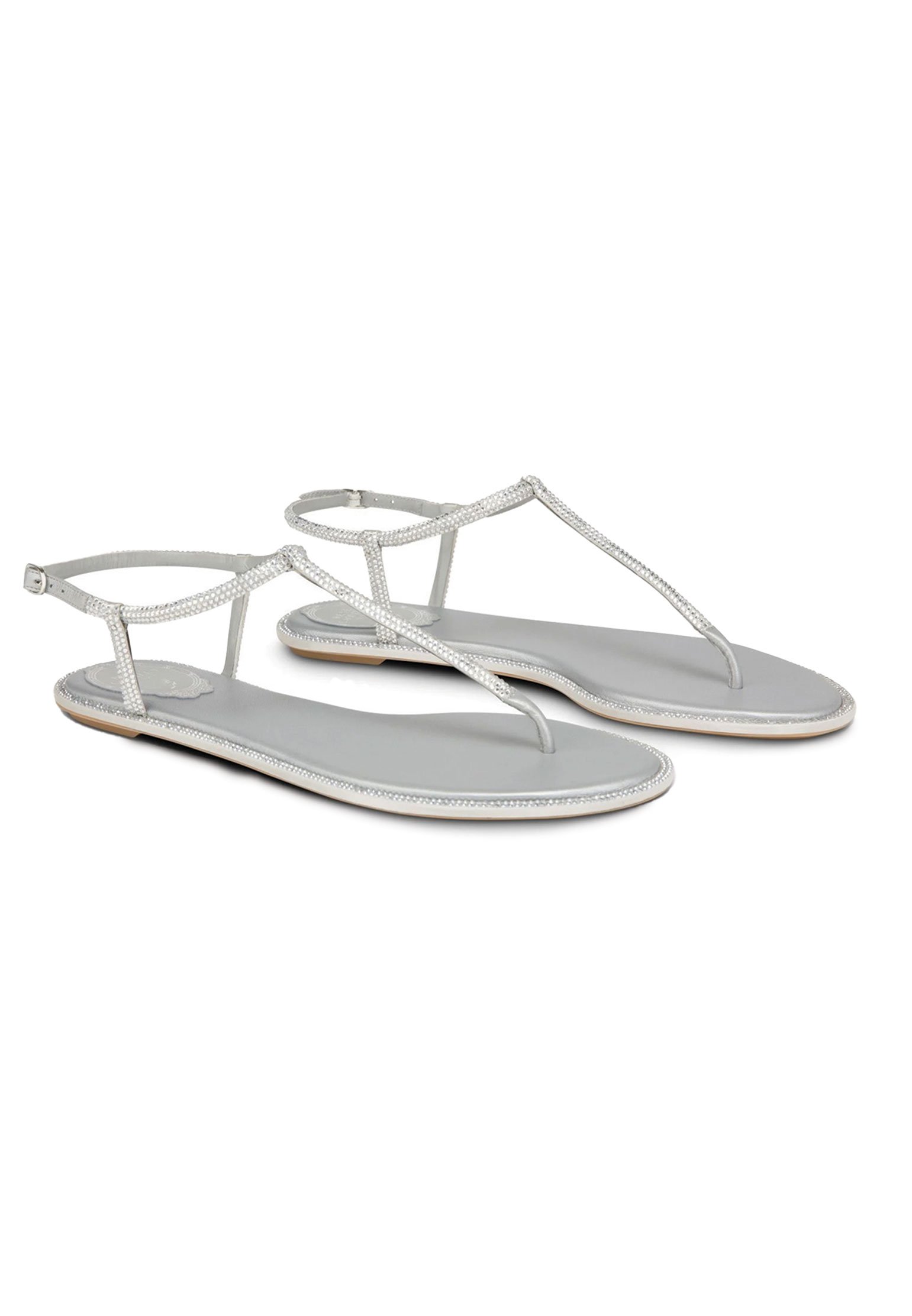 Shoes RENE CAOVILLA Color: grey (Code: 2370) in online store Allure