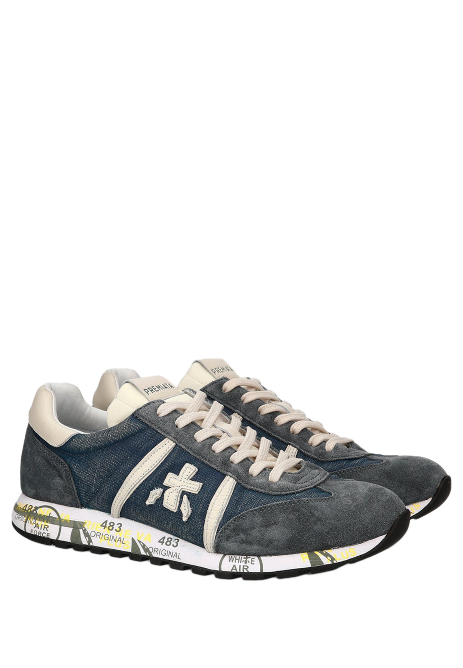 Sneakers PREMIATA Color: grey (Code: 4196) in online store Allure