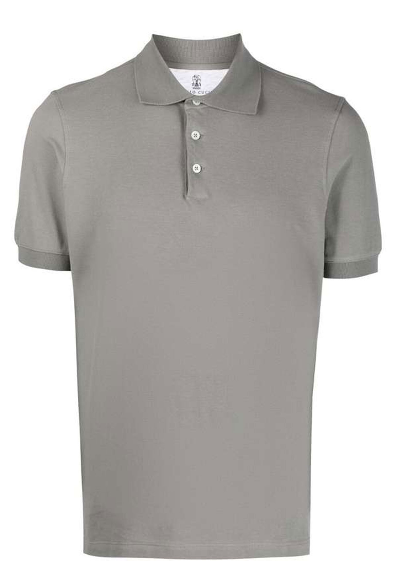 Polo BRUNELLO CUCINELLI Color: grey (Code: 258) in online store Allure
