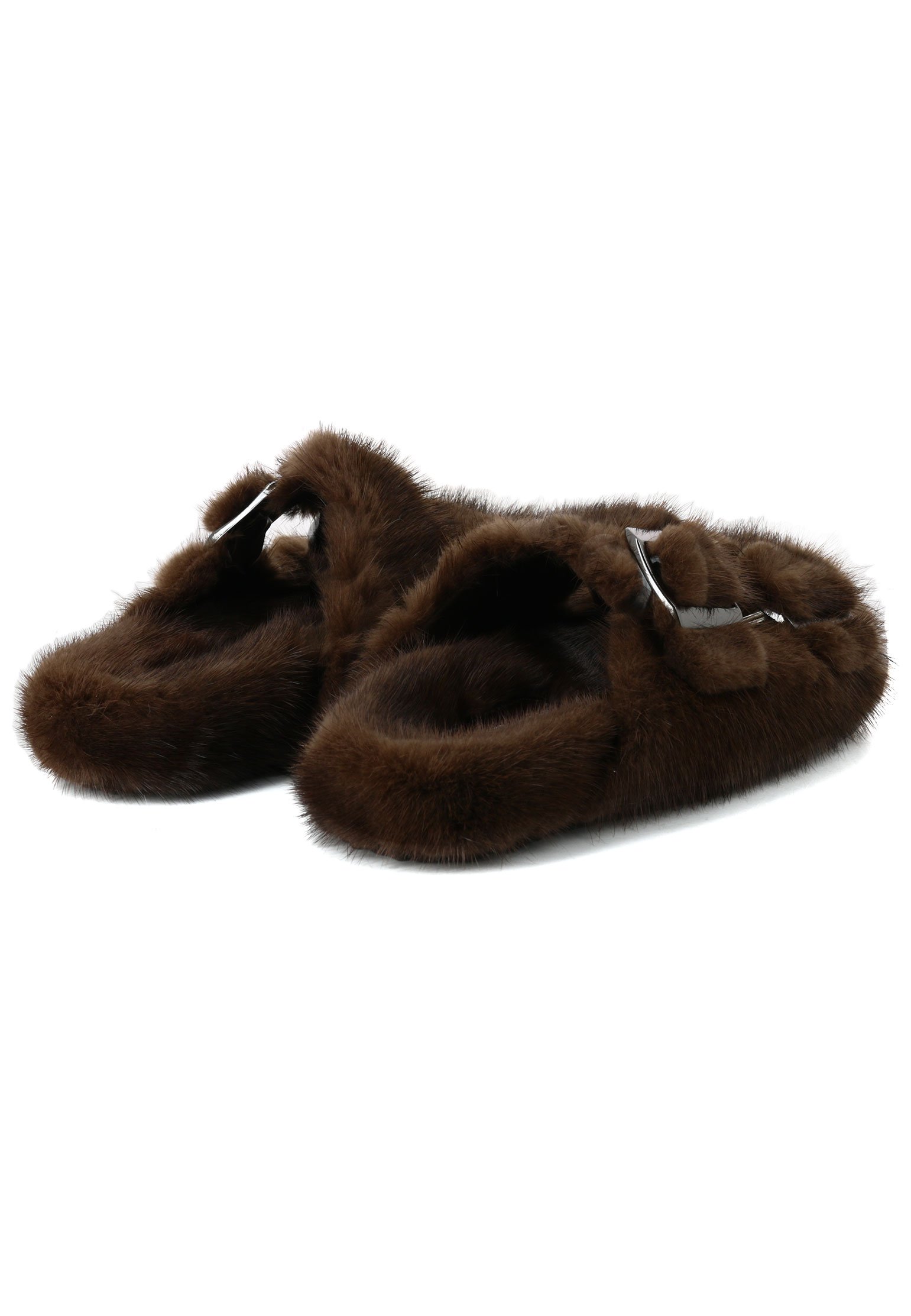 Slippers SAM RONE Color: brown (Code: 217) in online store Allure