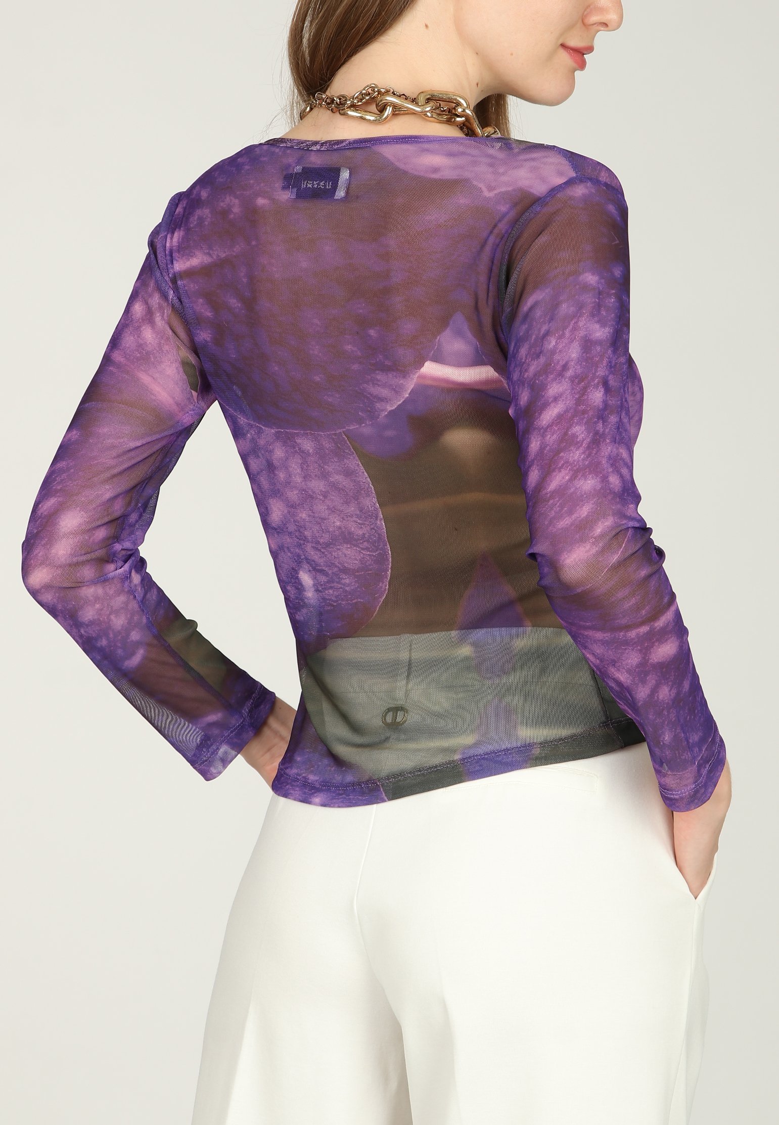 Blouse ALESSA Color: violet (Code: 3266) in online store Allure