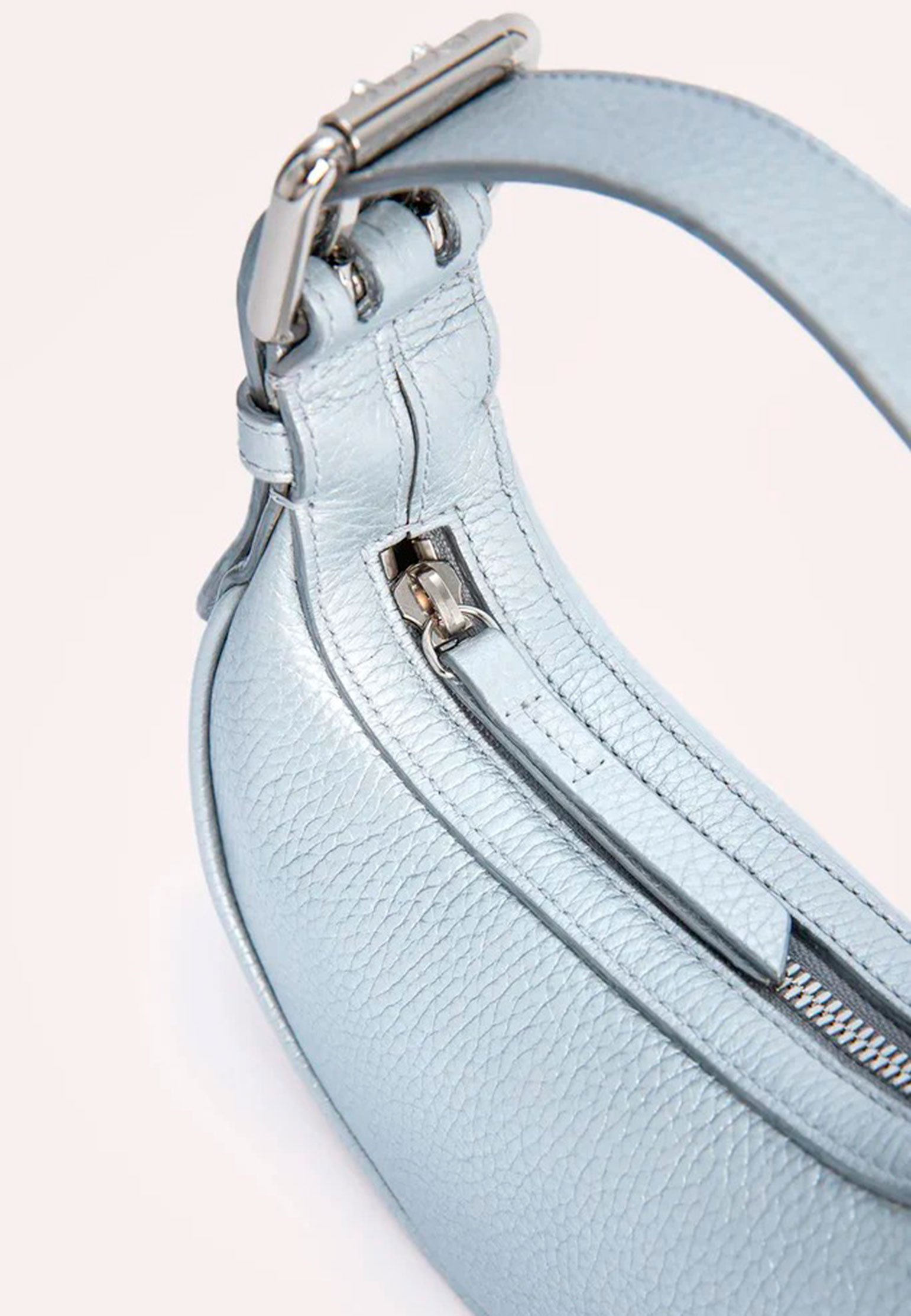 Bag BY FAR Color: grey (Code: 1136) in online store Allure
