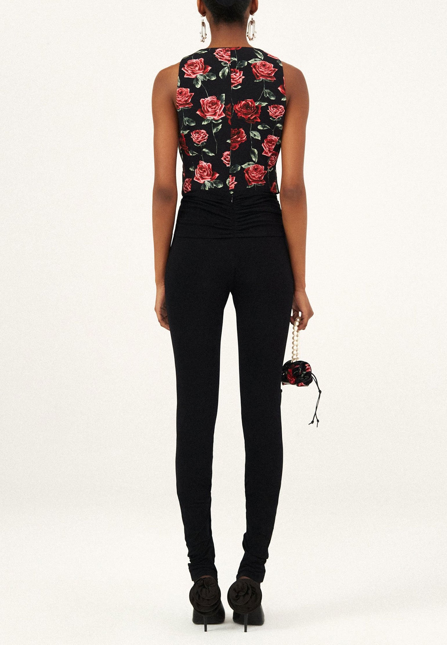 Vest MAGDA BUTRYM Color: black (Code: 2774) in online store Allure
