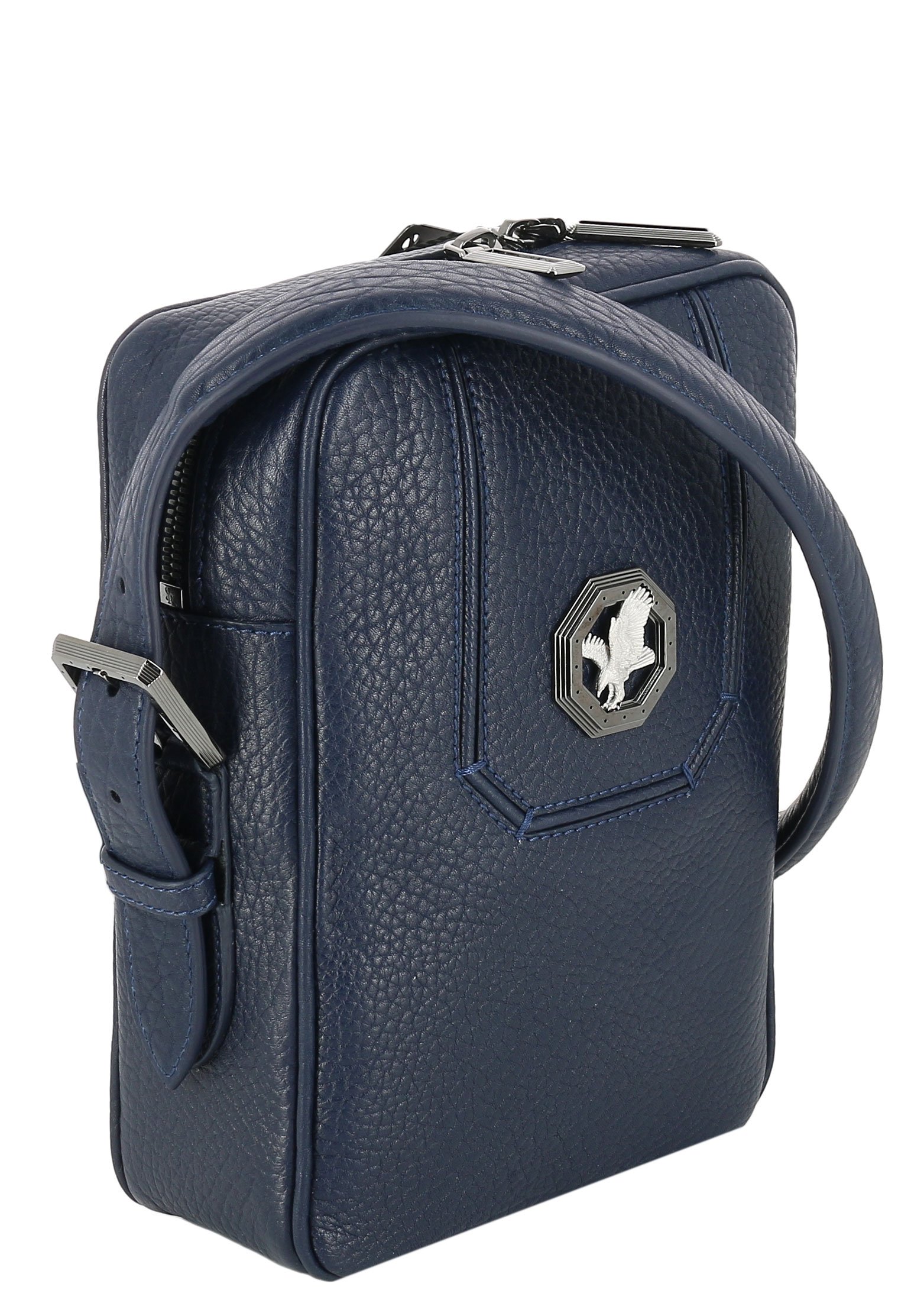 Messenger bag STEFANO RICCI Color: blue (Code: 290) in online store Allure