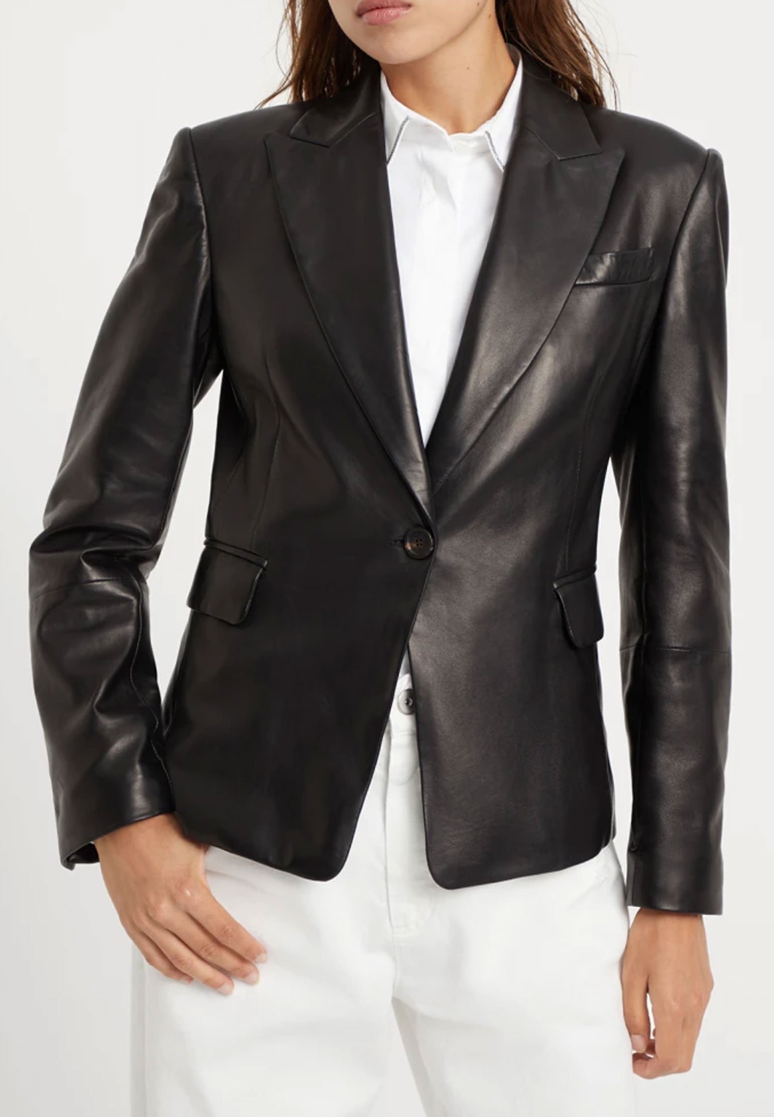 Jacket BRUNELLO CUCINELLI Color: black (Code: 3977) in online store Allure