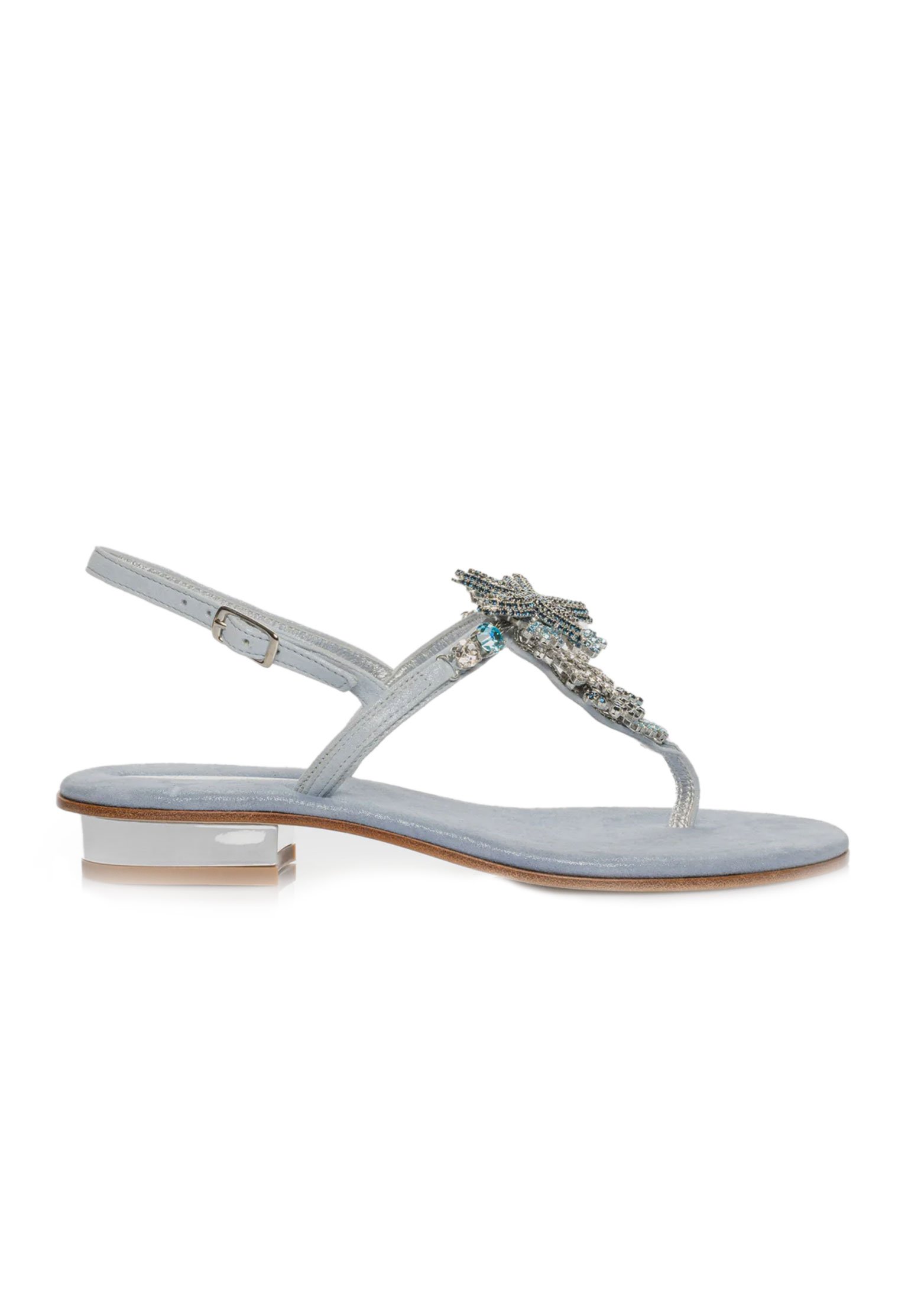 Sandals PAOLA FIORENZA Color: blue (Code: 3227) in online store Allure