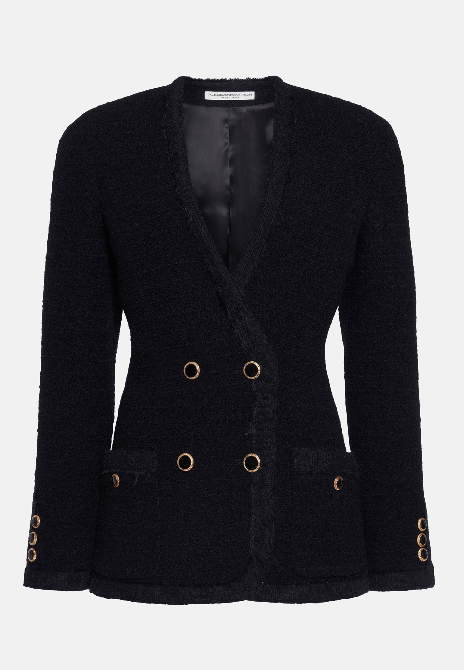 Jacket ALESSANDRA RICH Color: black (Code: 2652) in online store Allure