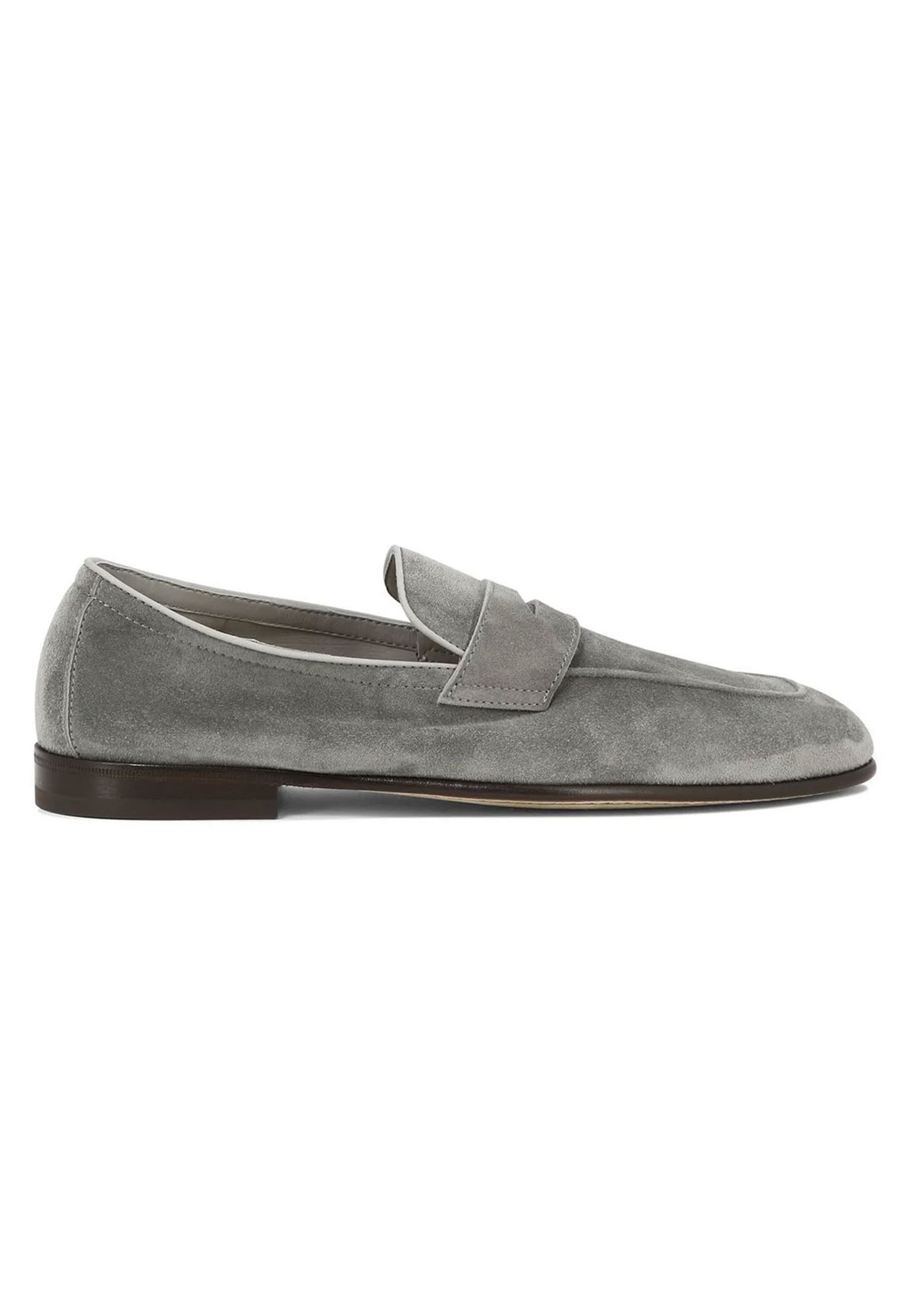 Loafers BRUNELLO CUCINELLI Color: grey (Code: 3484) in online store Allure
