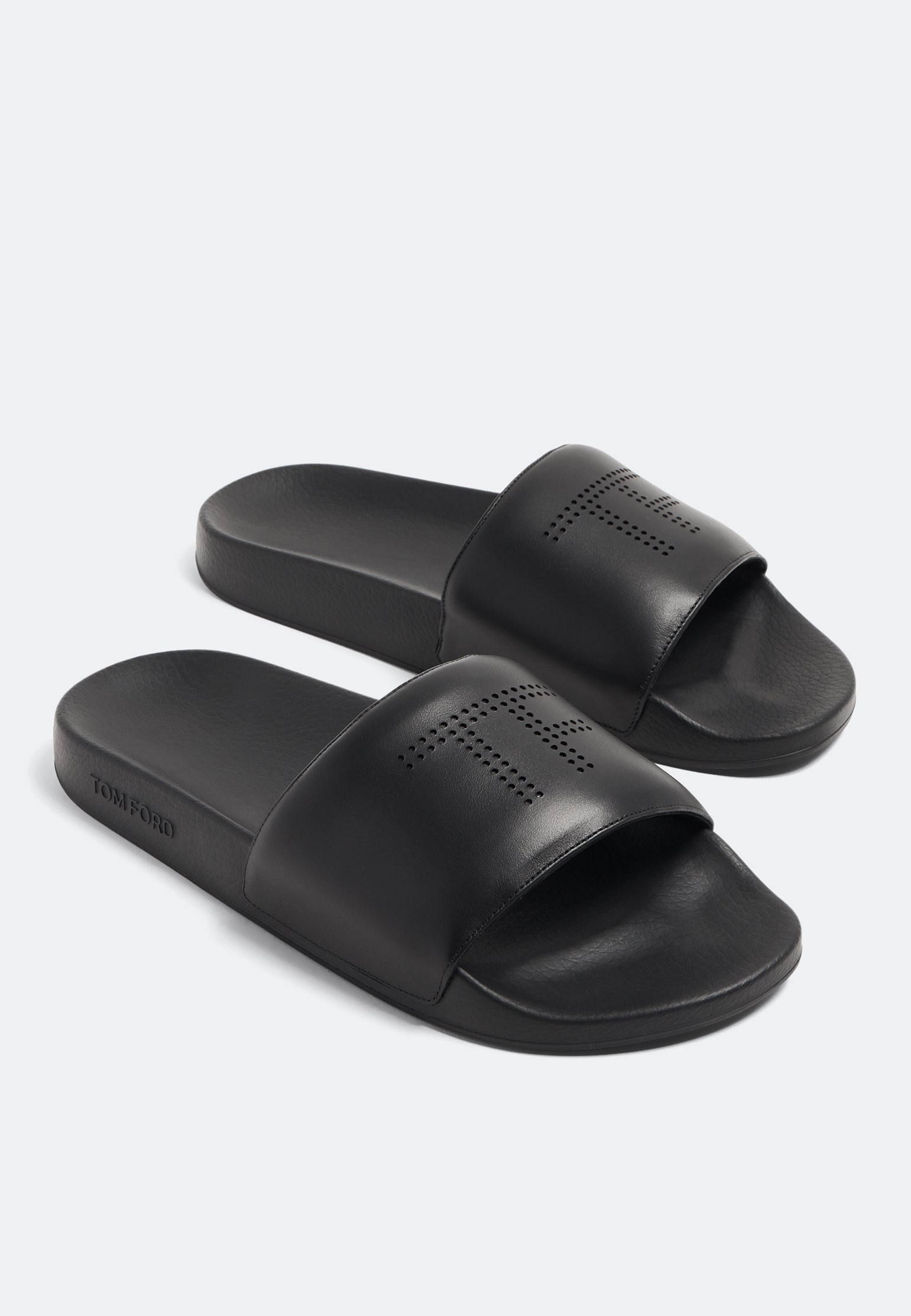 Sandals TOM FORD Color: black (Code: 3015) in online store Allure