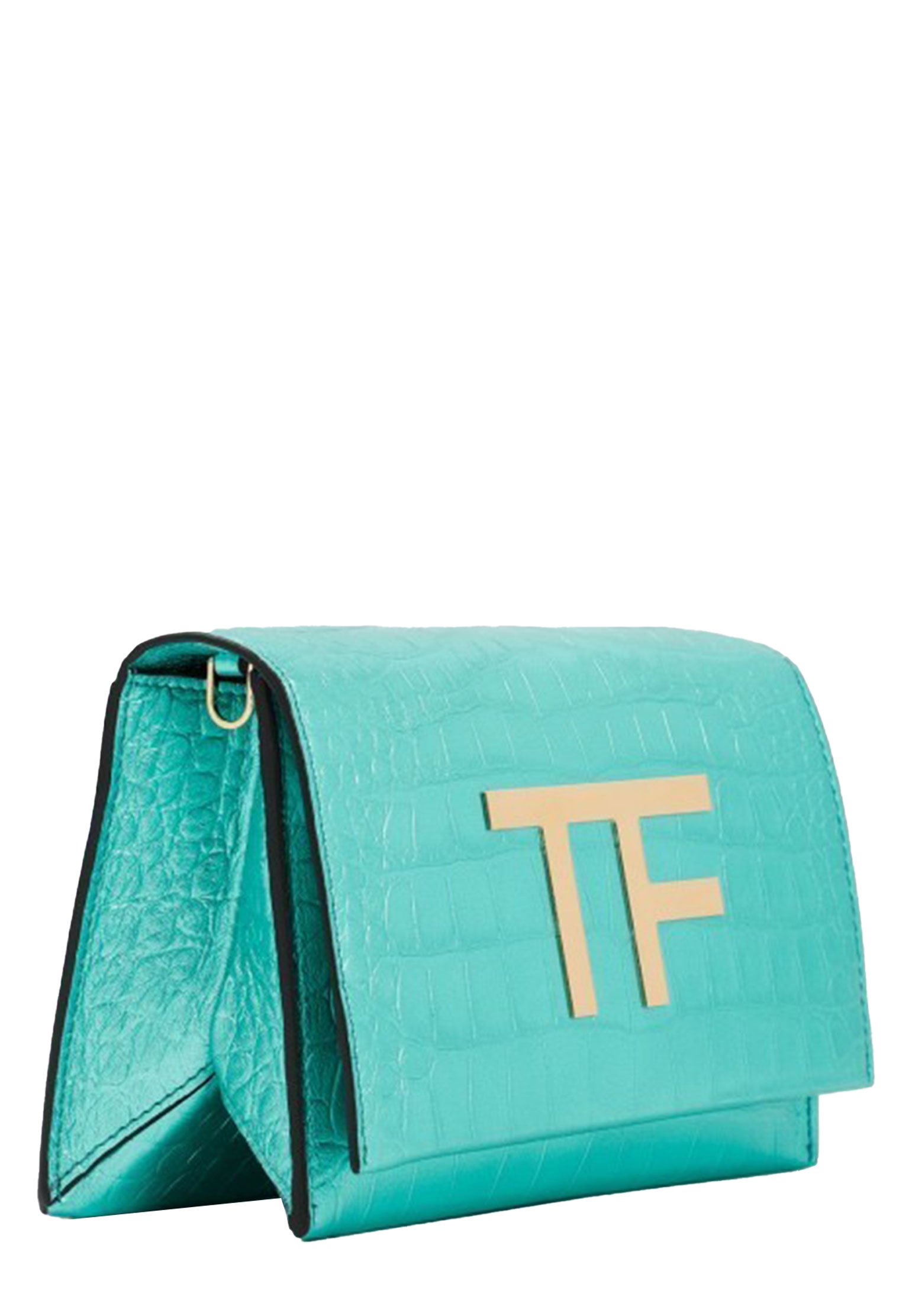 Bag TOM FORD Color: turquoise (Code: 2171) in online store Allure