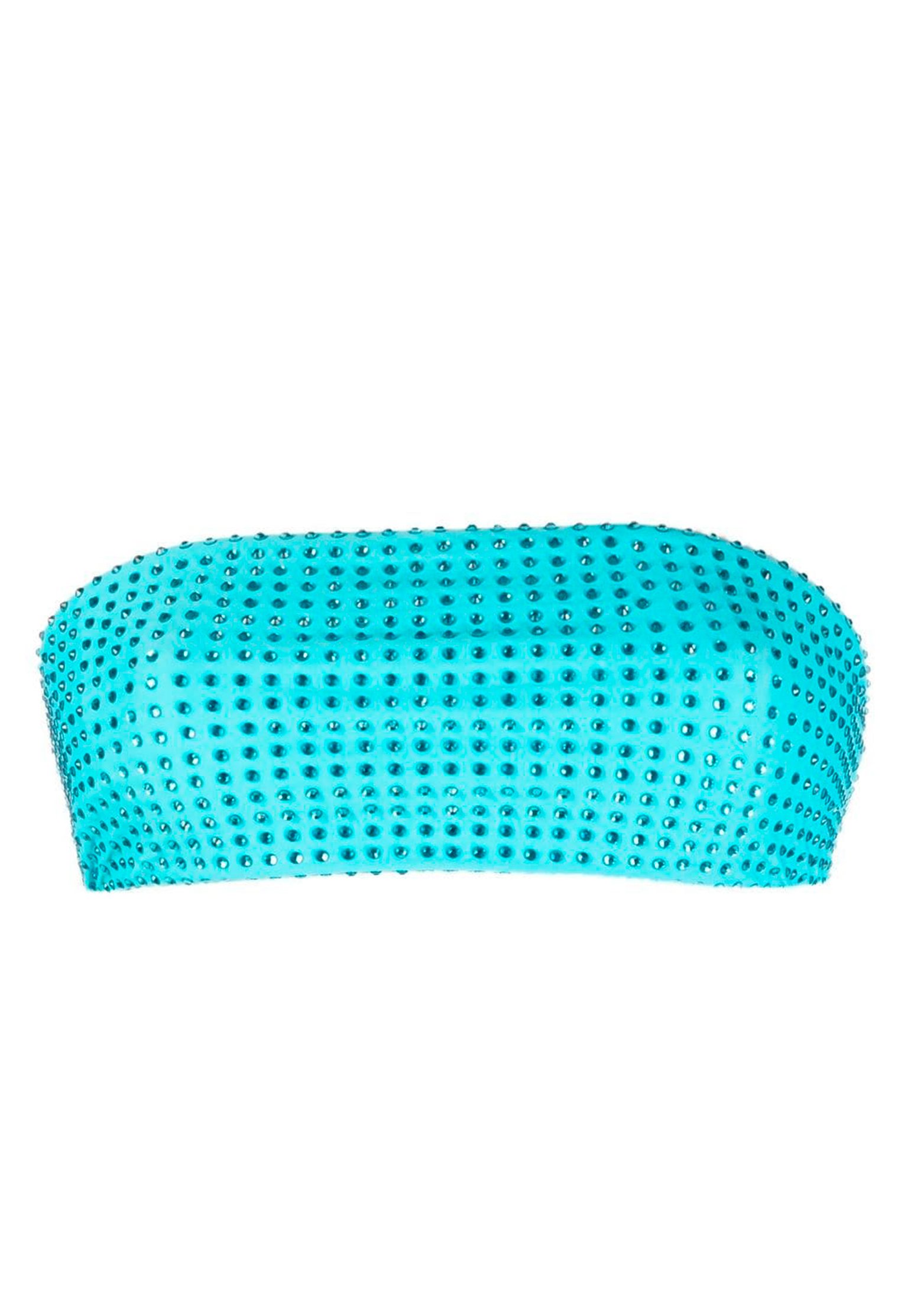 Bikini top SELF-PORTRAIT Color: blue (Code: 2242) in online store Allure