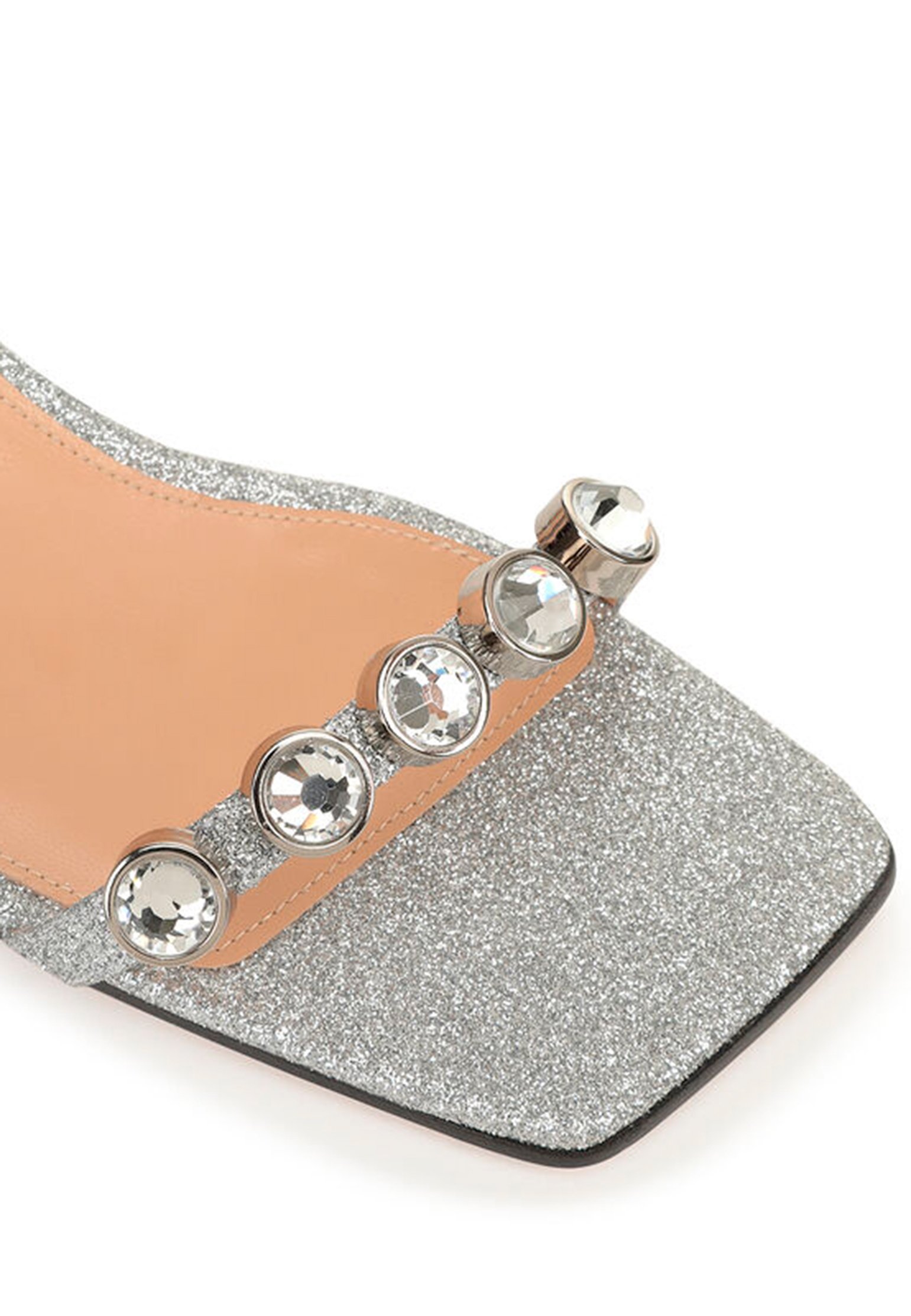 Sandal SERGIO ROSSI Color: silver (Code: 1876) in online store Allure